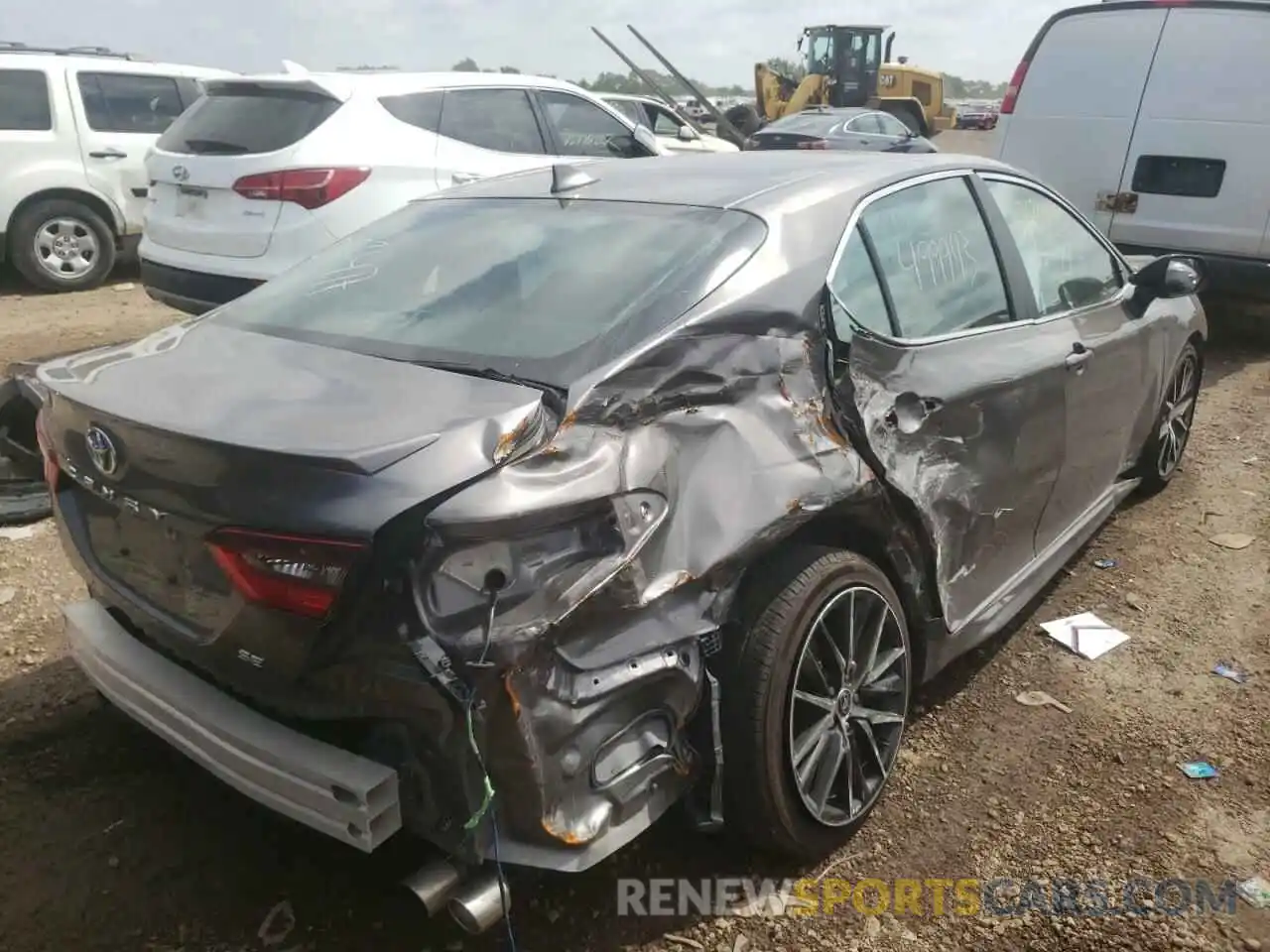 4 Photograph of a damaged car 4T1G11AK8MU544208 TOYOTA CAMRY 2021