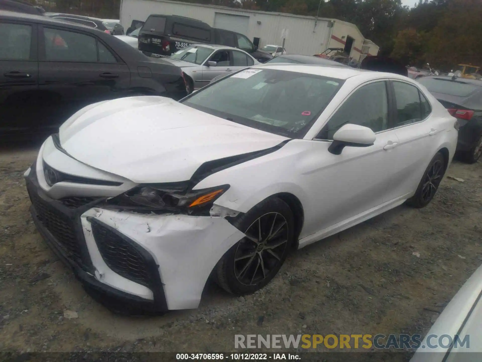 2 Photograph of a damaged car 4T1G11AK8MU546685 TOYOTA CAMRY 2021