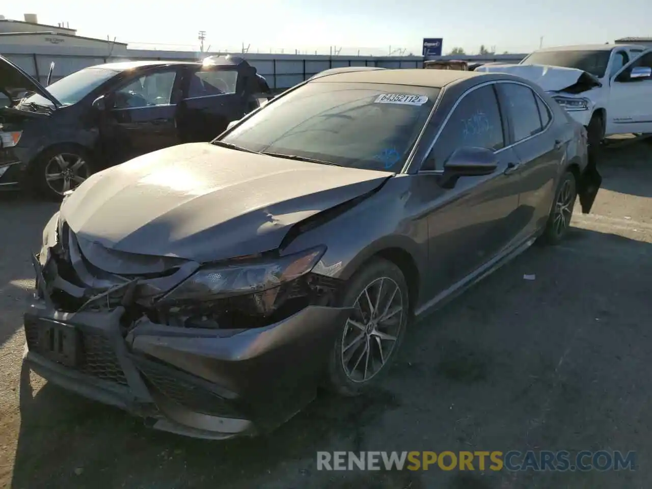 2 Photograph of a damaged car 4T1G11AK8MU550865 TOYOTA CAMRY 2021