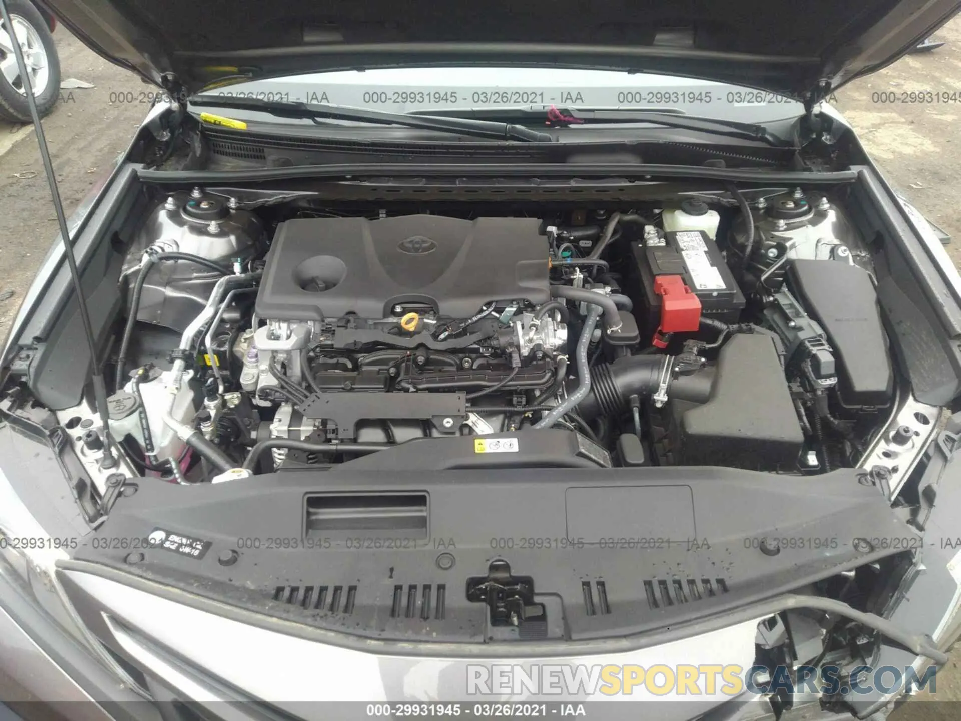 10 Photograph of a damaged car 4T1G11AK8MU551871 TOYOTA CAMRY 2021