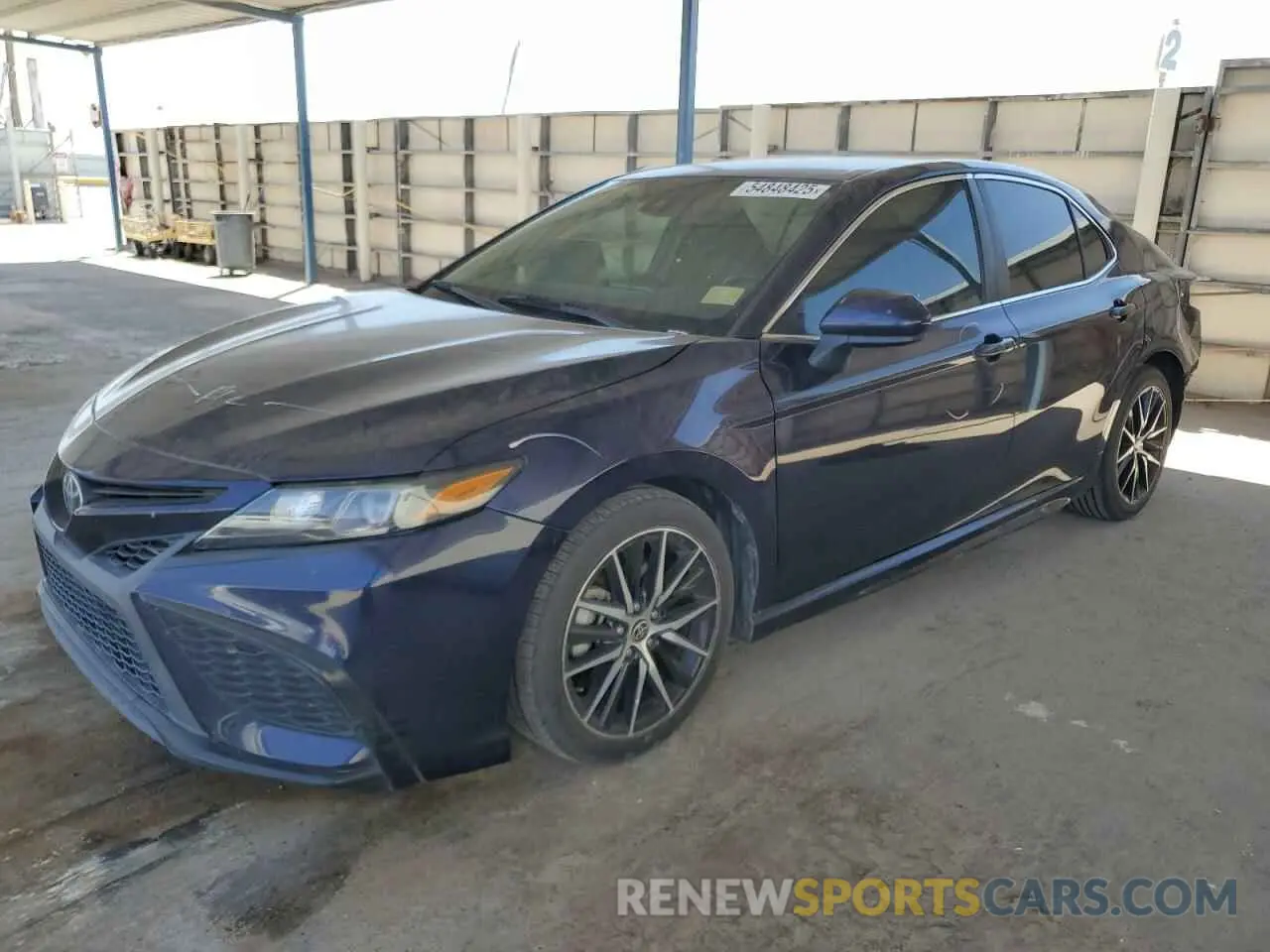 1 Photograph of a damaged car 4T1G11AK8MU561932 TOYOTA CAMRY 2021