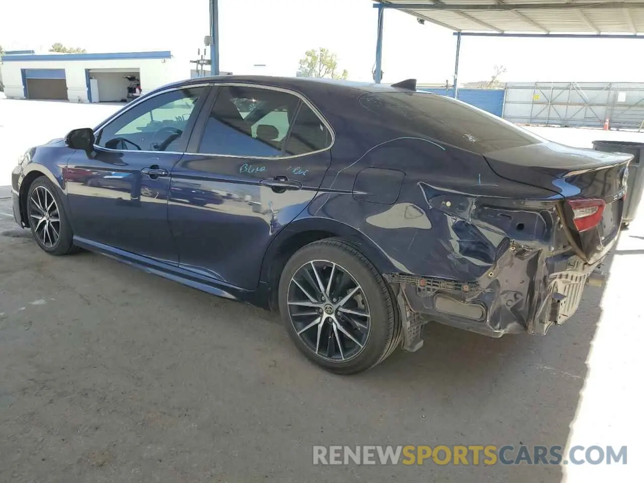 2 Photograph of a damaged car 4T1G11AK8MU561932 TOYOTA CAMRY 2021
