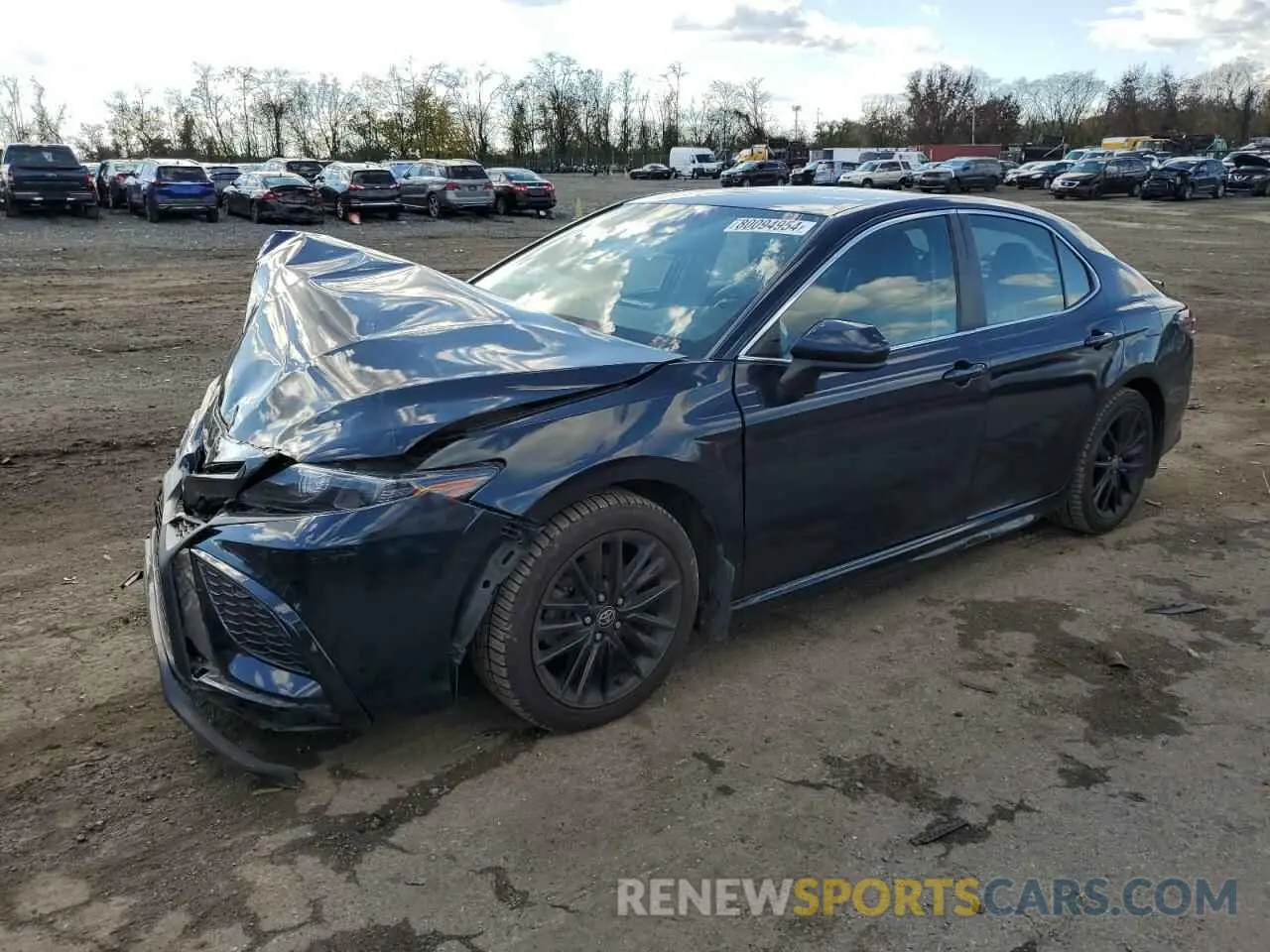 1 Photograph of a damaged car 4T1G11AK8MU566984 TOYOTA CAMRY 2021