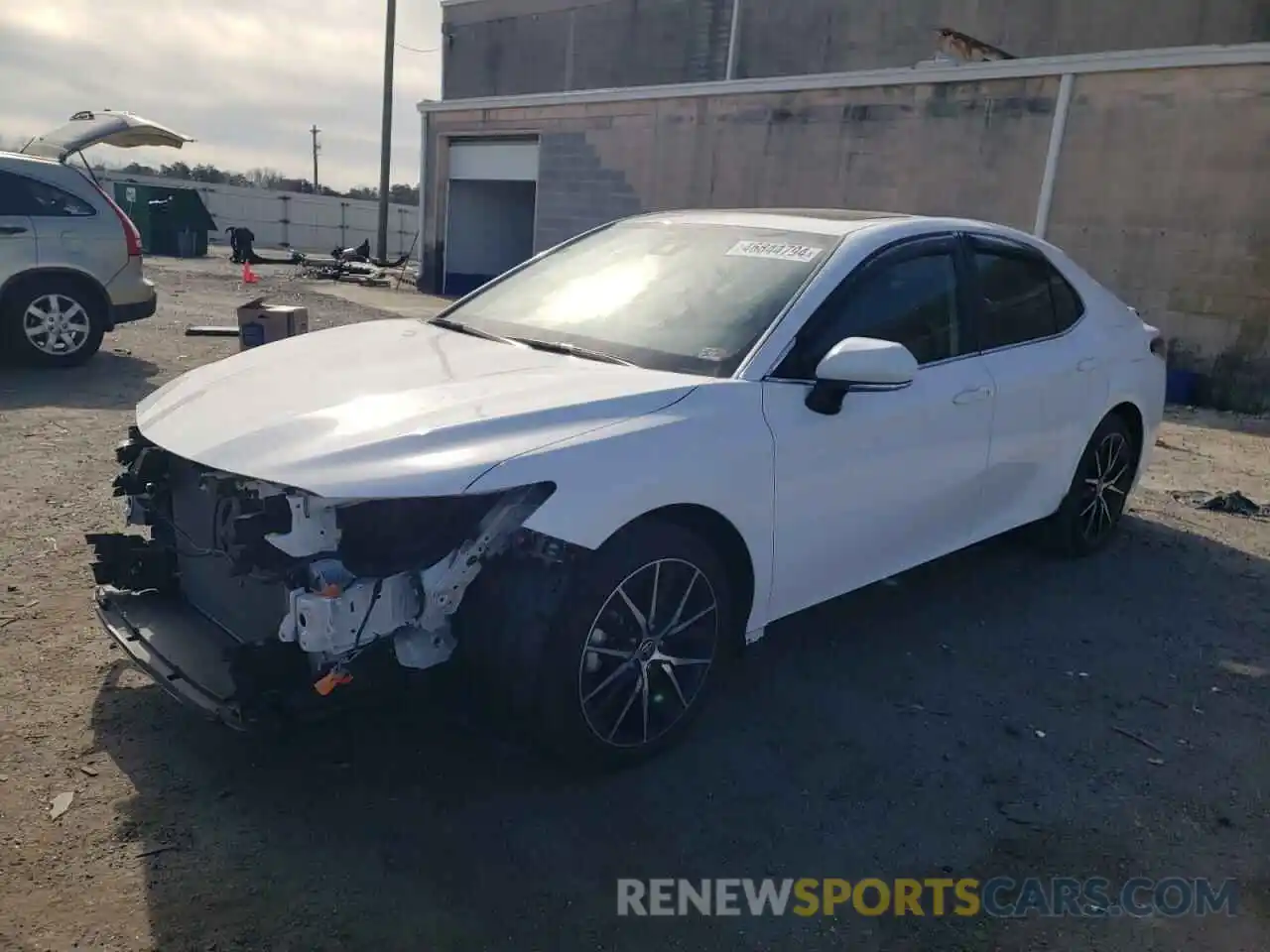 1 Photograph of a damaged car 4T1G11AK8MU573370 TOYOTA CAMRY 2021