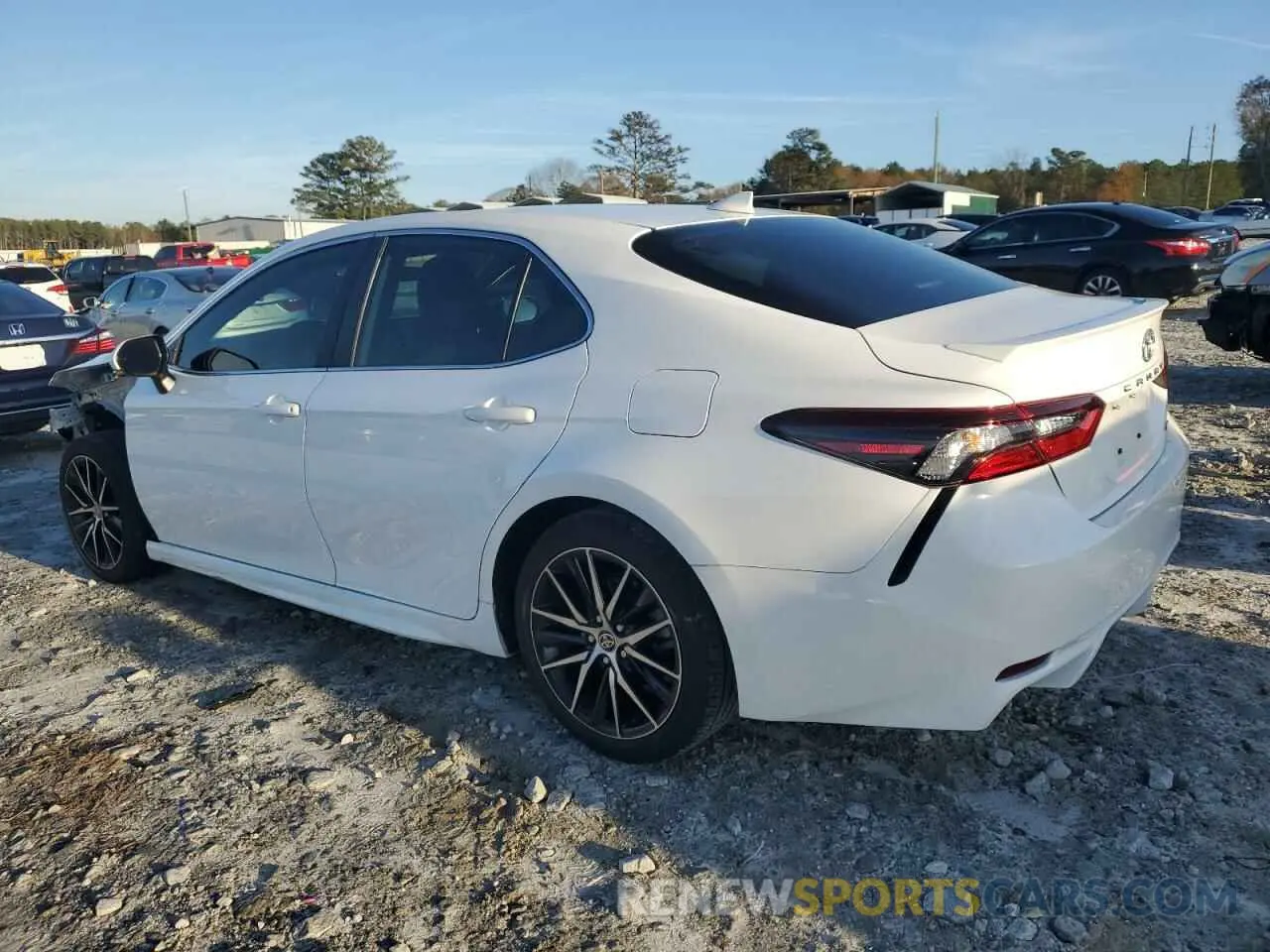 2 Photograph of a damaged car 4T1G11AK8MU573885 TOYOTA CAMRY 2021