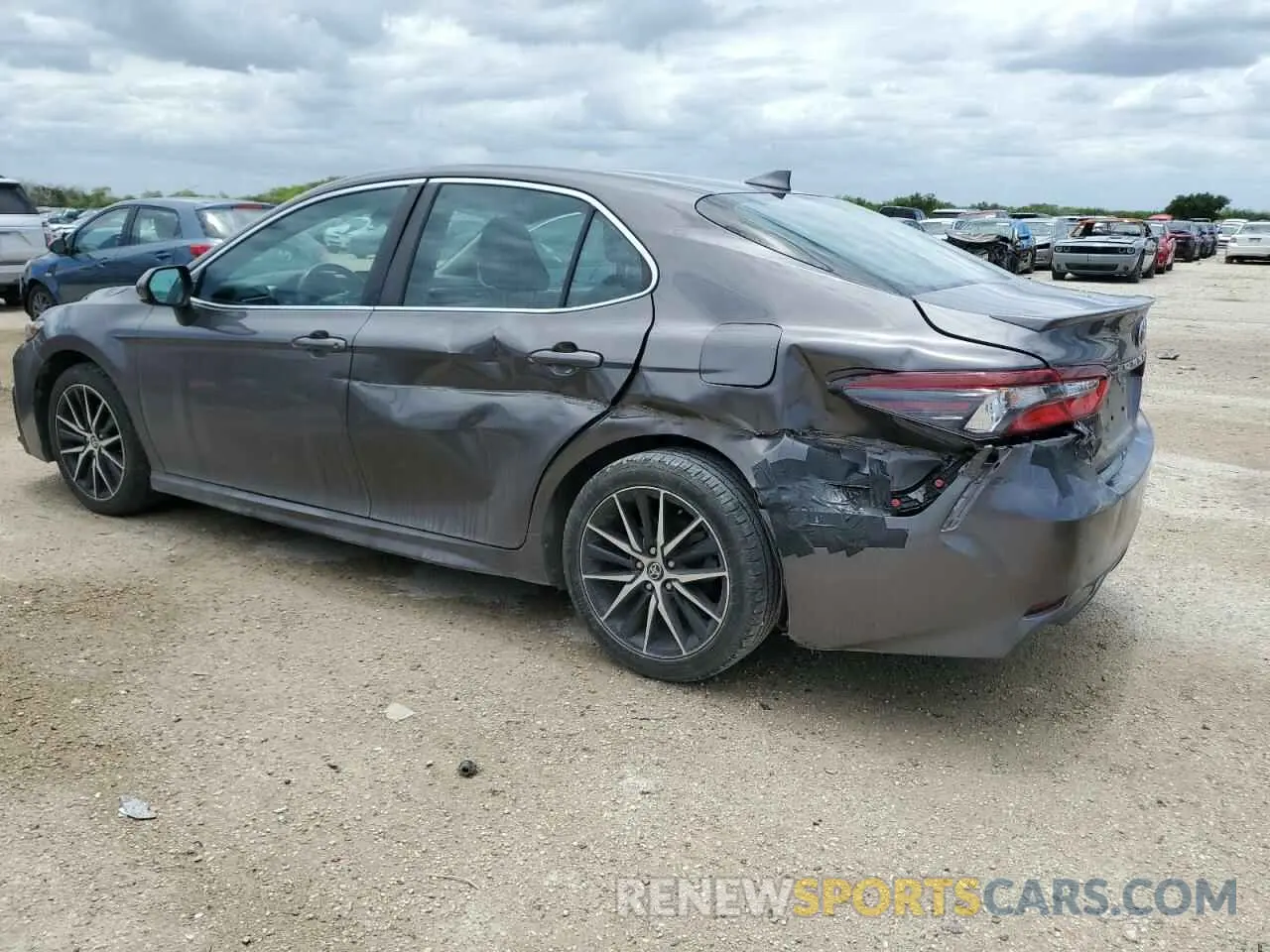 2 Photograph of a damaged car 4T1G11AK8MU574356 TOYOTA CAMRY 2021