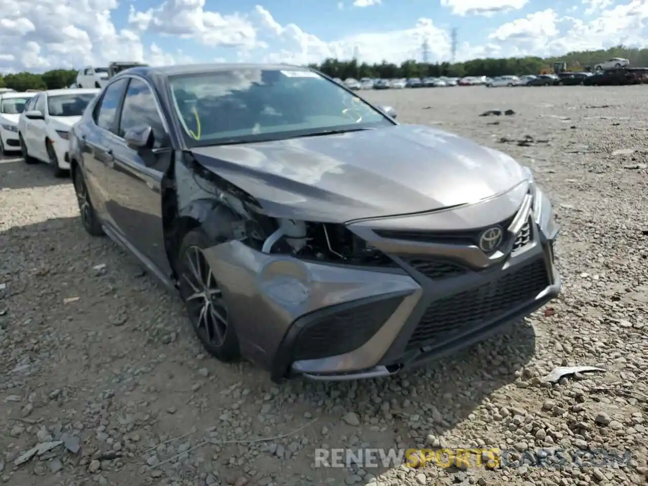 9 Photograph of a damaged car 4T1G11AK8MU577919 TOYOTA CAMRY 2021