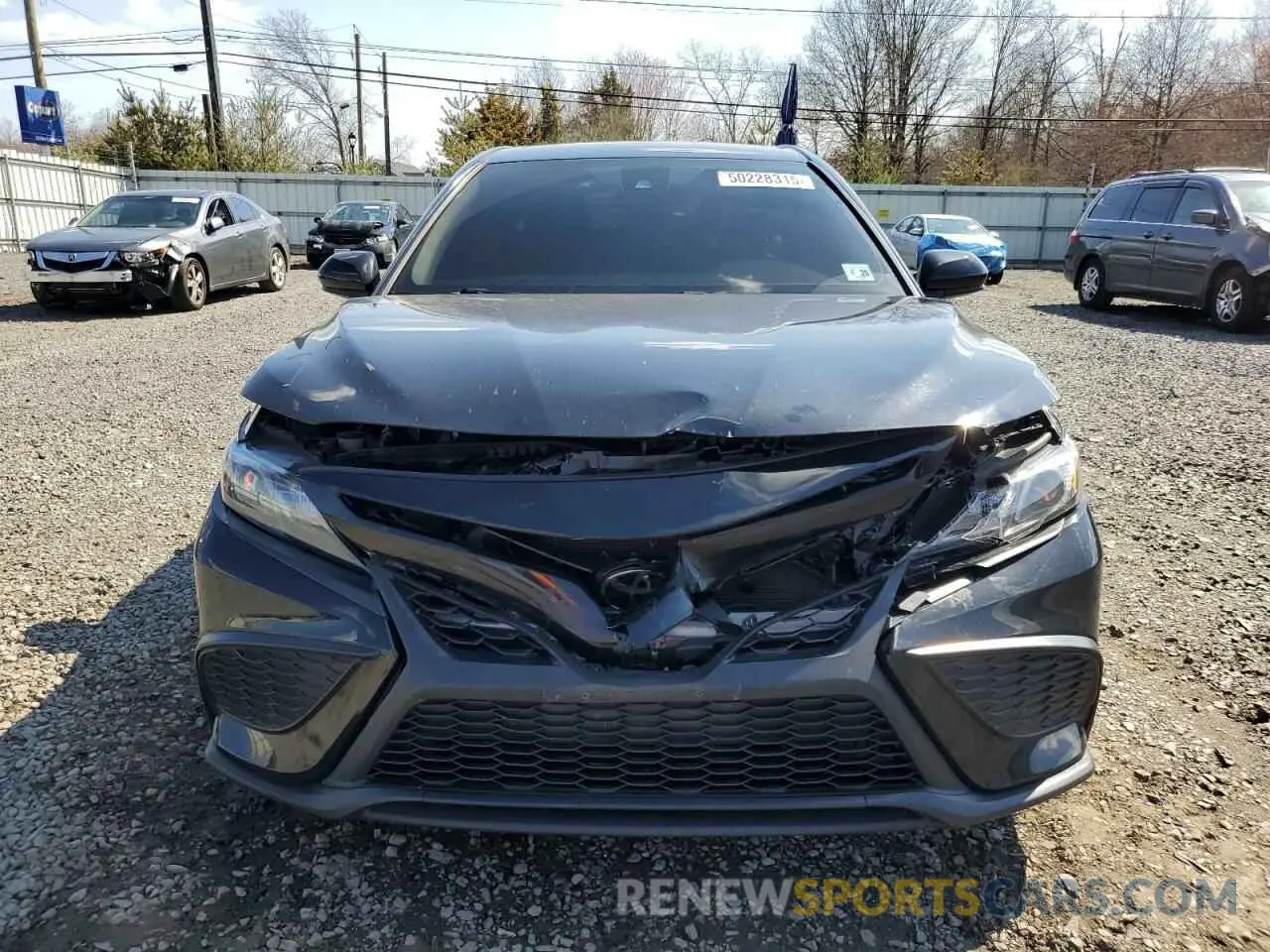 5 Photograph of a damaged car 4T1G11AK8MU582554 TOYOTA CAMRY 2021