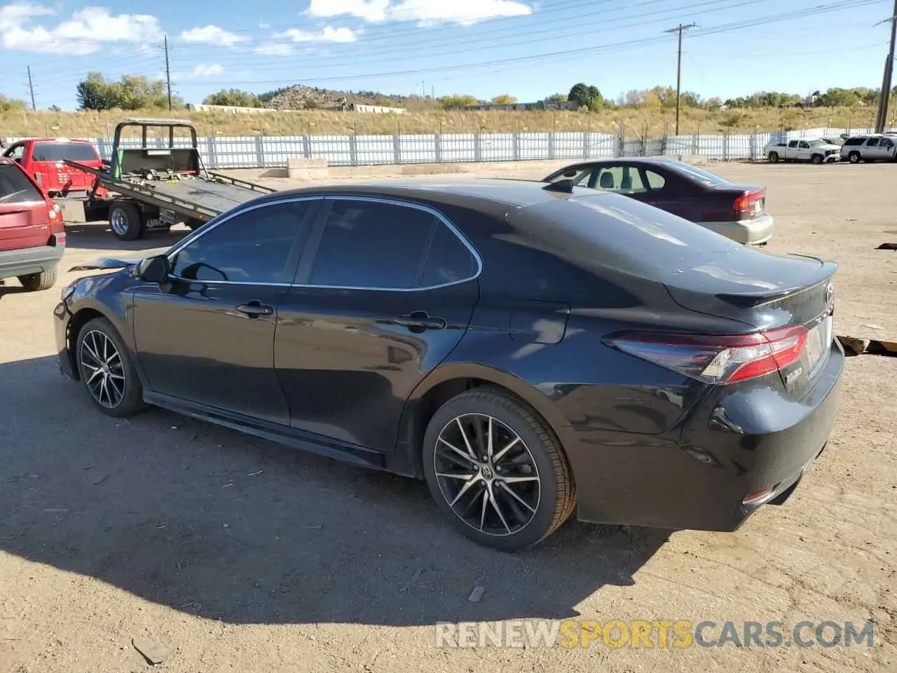 2 Photograph of a damaged car 4T1G11AK8MU586152 TOYOTA CAMRY 2021
