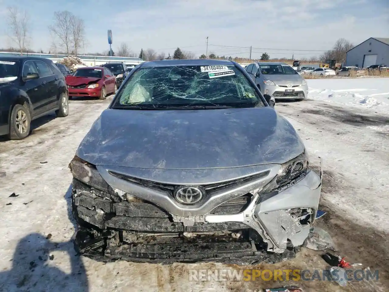 9 Photograph of a damaged car 4T1G11AK8MU598074 TOYOTA CAMRY 2021