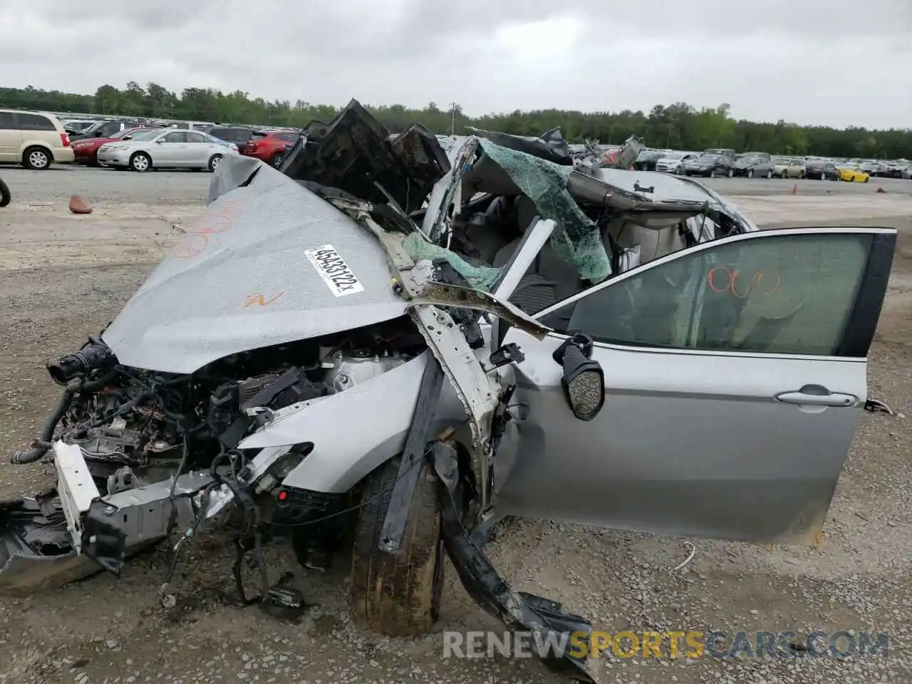 2 Photograph of a damaged car 4T1G11AK8MU612104 TOYOTA CAMRY 2021