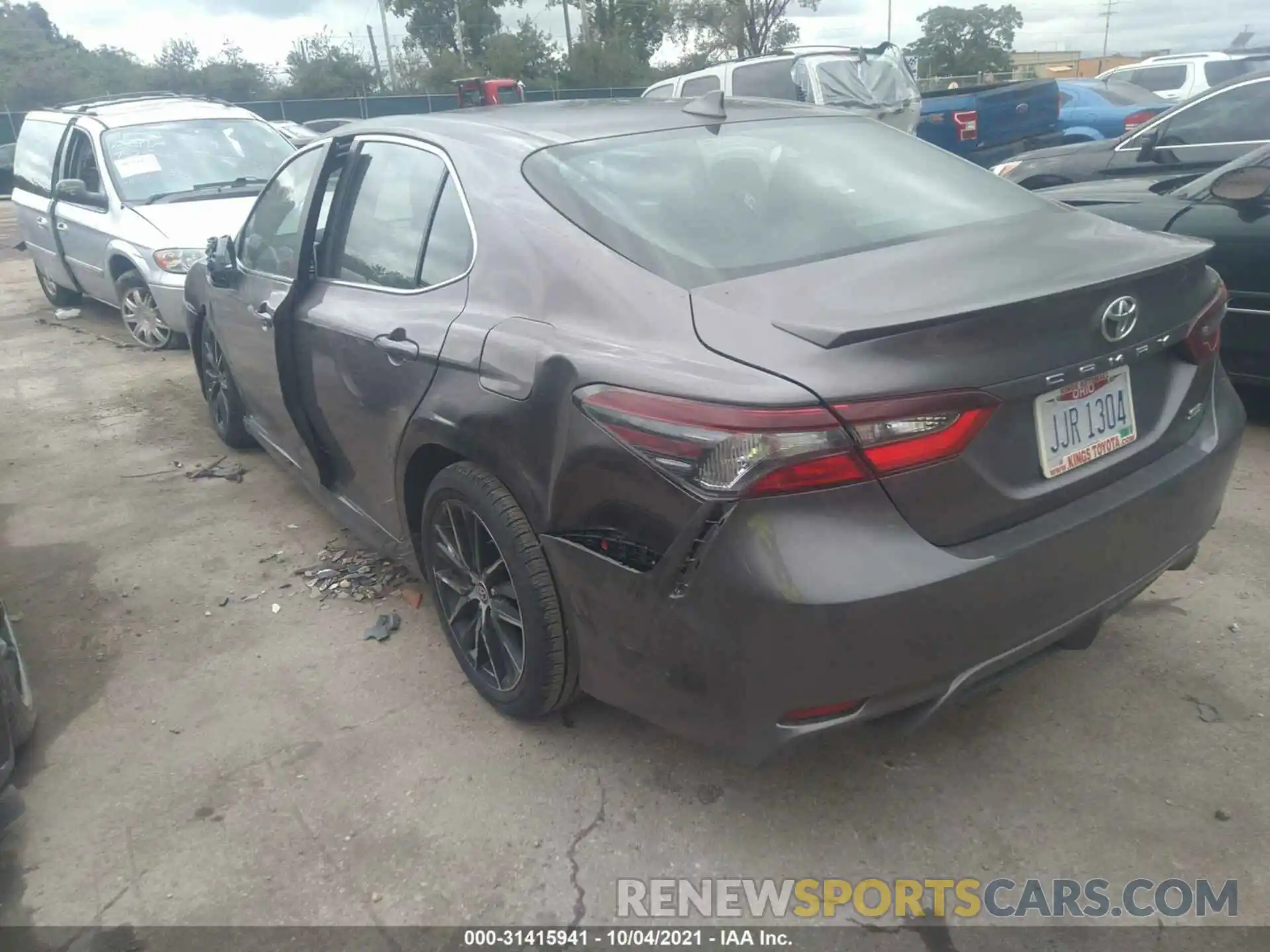 3 Photograph of a damaged car 4T1G11AK9MU405639 TOYOTA CAMRY 2021