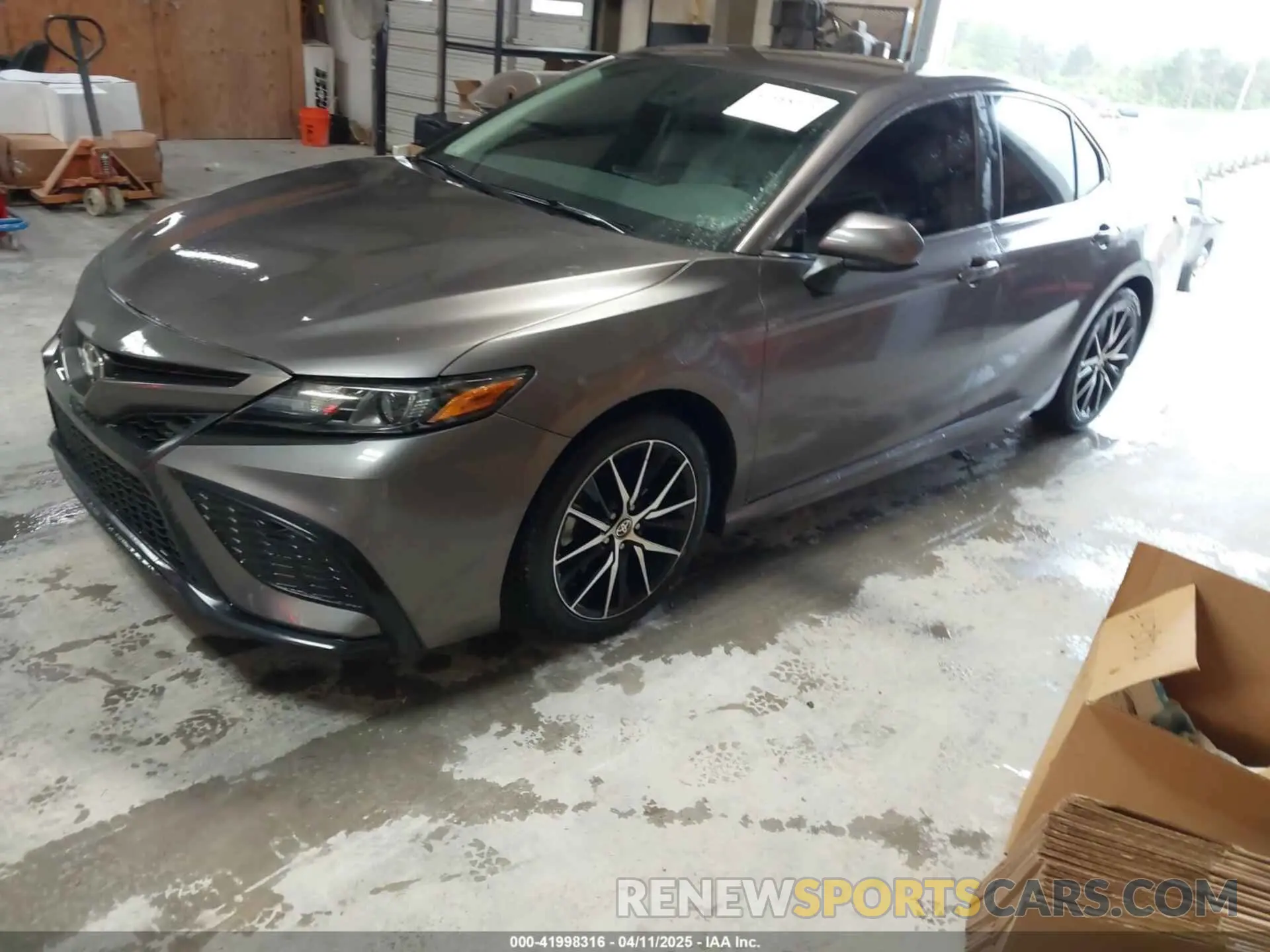 2 Photograph of a damaged car 4T1G11AK9MU407567 TOYOTA CAMRY 2021