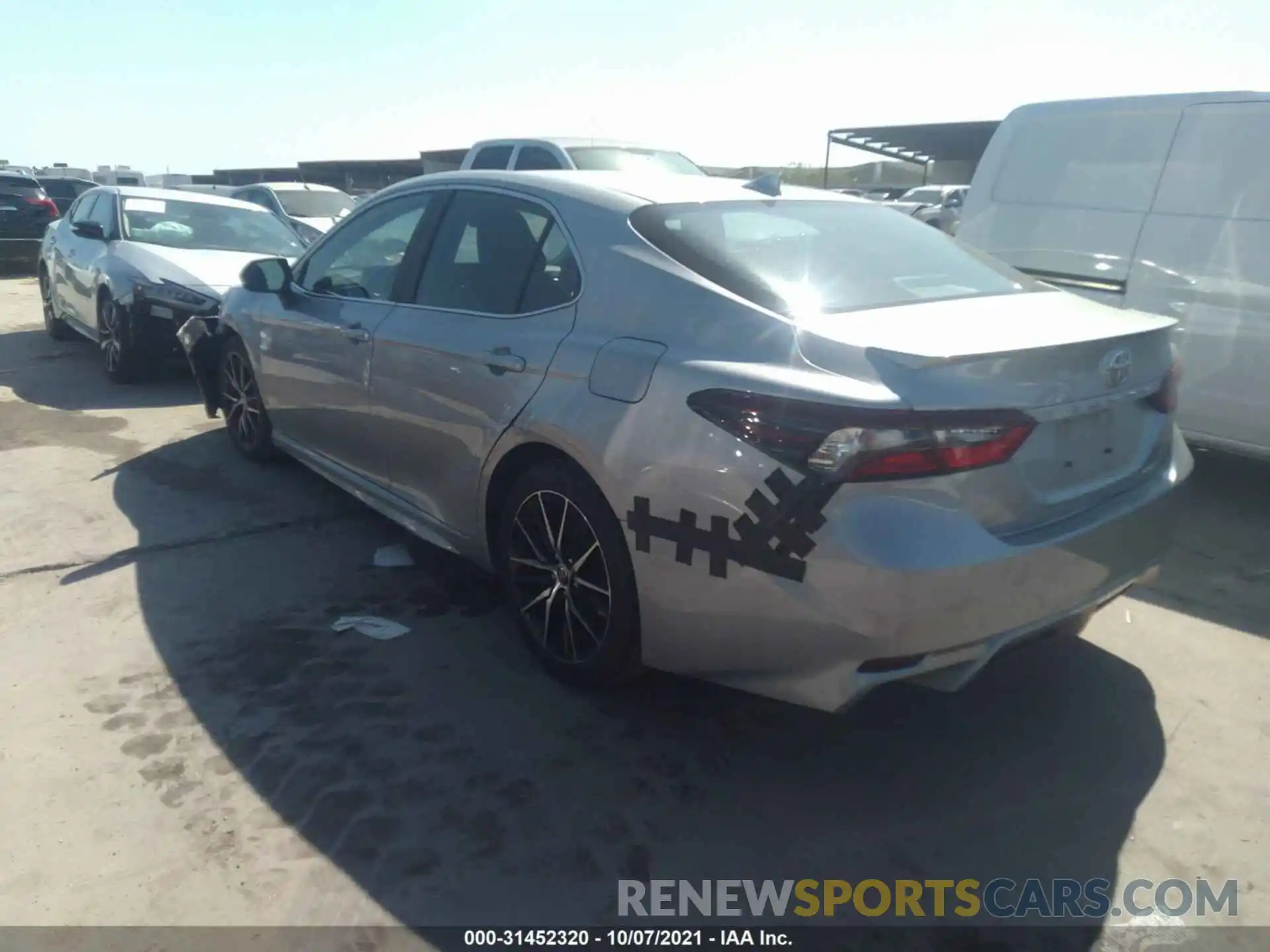 3 Photograph of a damaged car 4T1G11AK9MU410162 TOYOTA CAMRY 2021