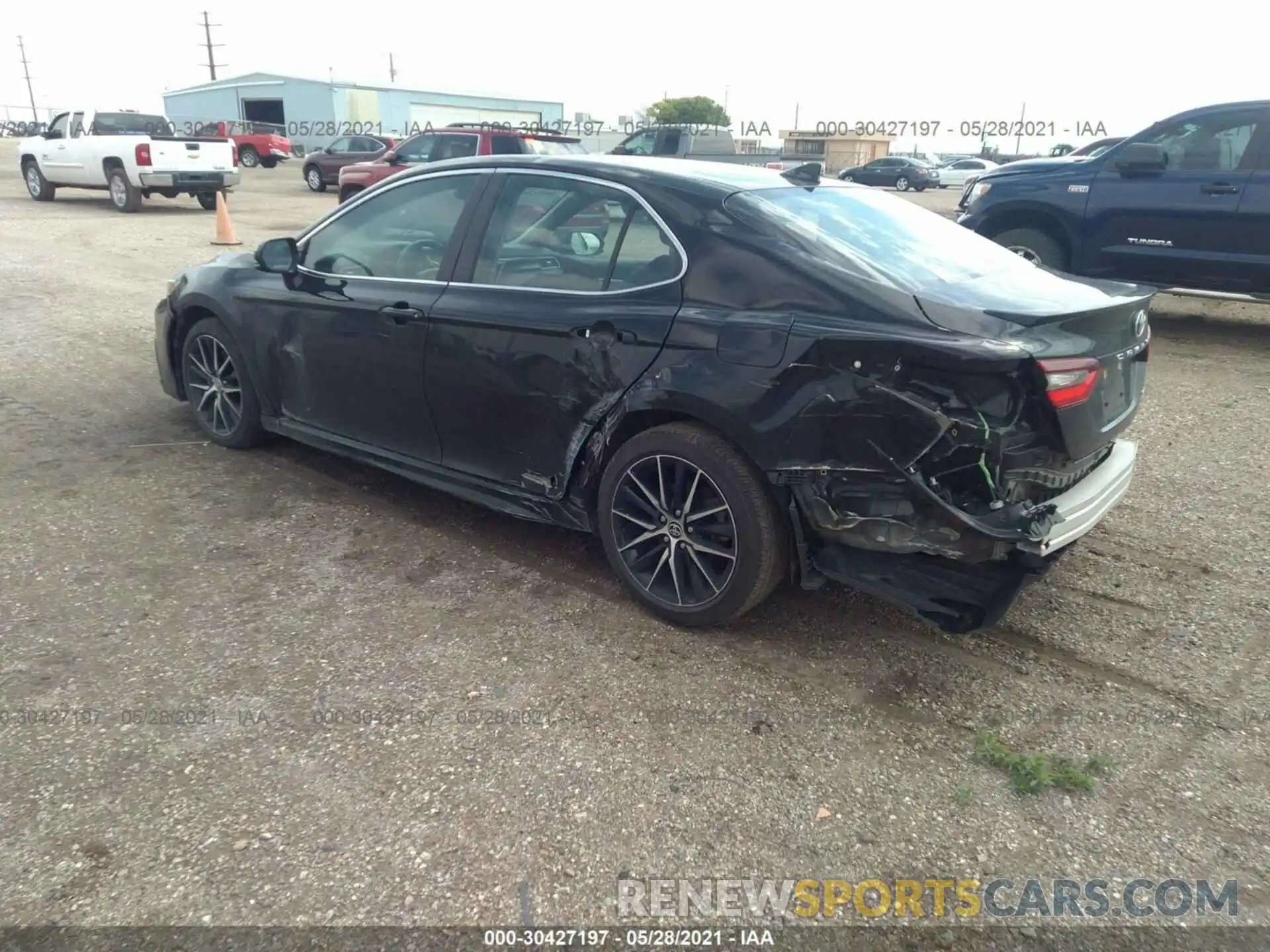 3 Photograph of a damaged car 4T1G11AK9MU410985 TOYOTA CAMRY 2021