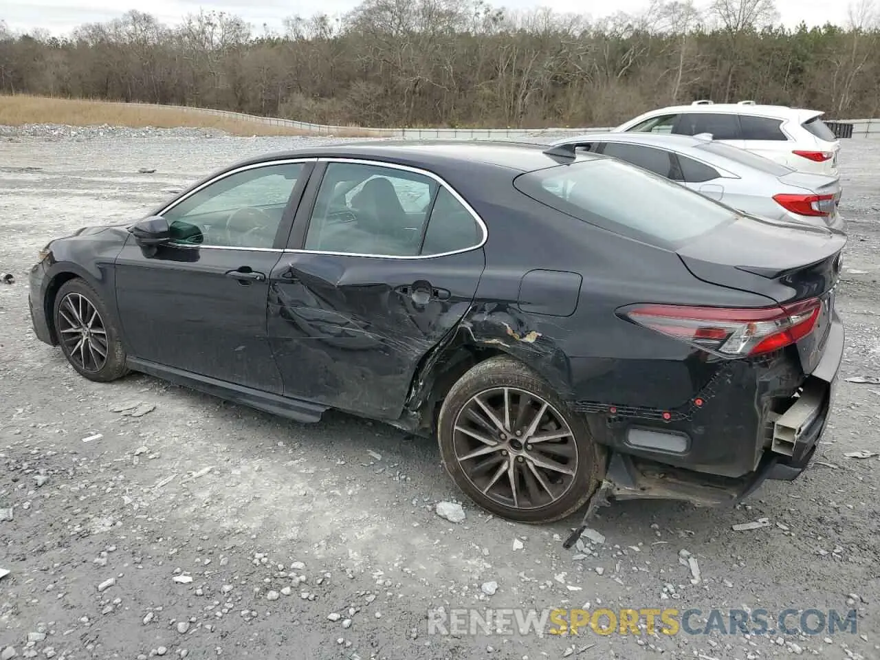 2 Photograph of a damaged car 4T1G11AK9MU413286 TOYOTA CAMRY 2021