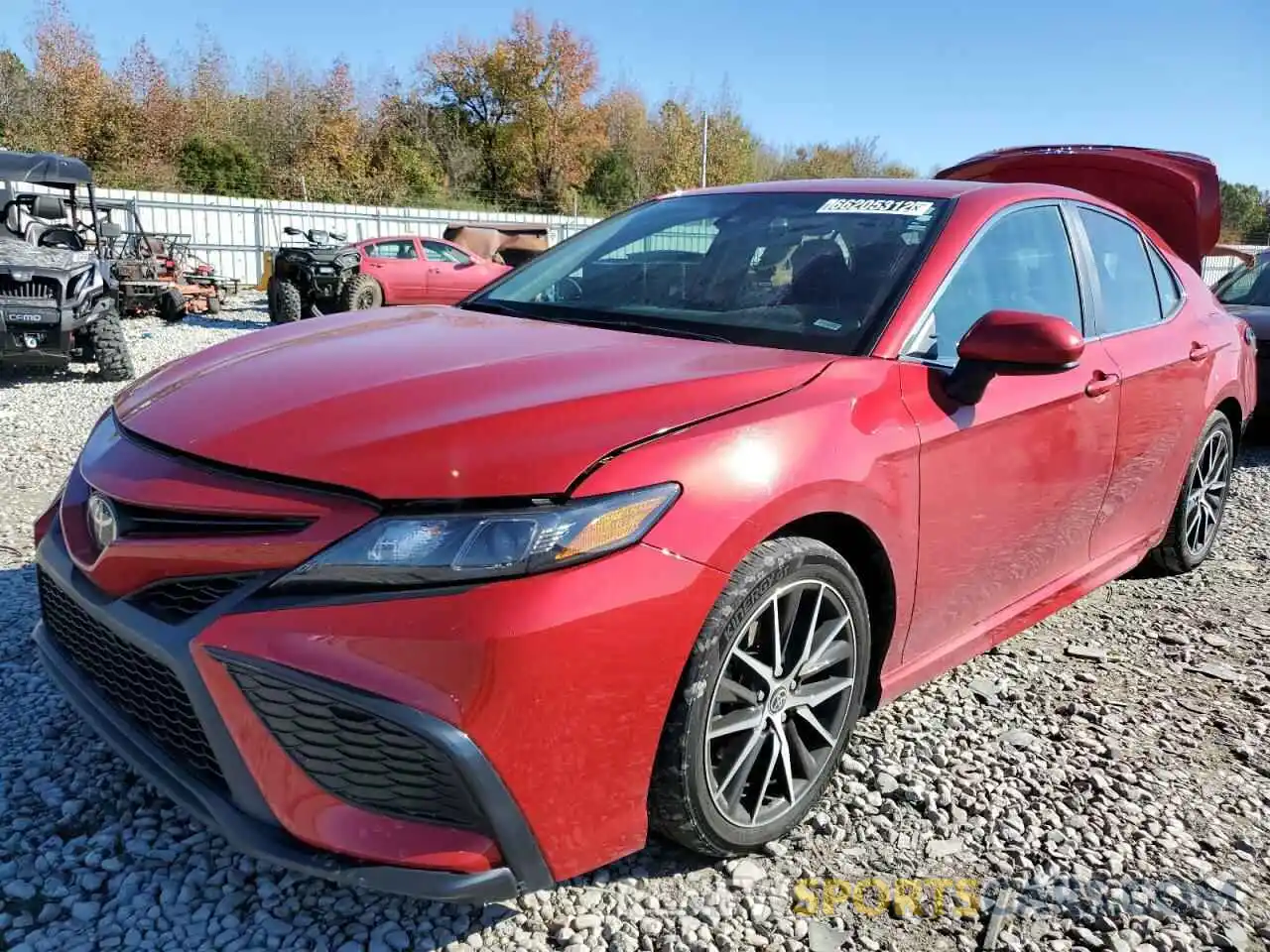 2 Photograph of a damaged car 4T1G11AK9MU428435 TOYOTA CAMRY 2021