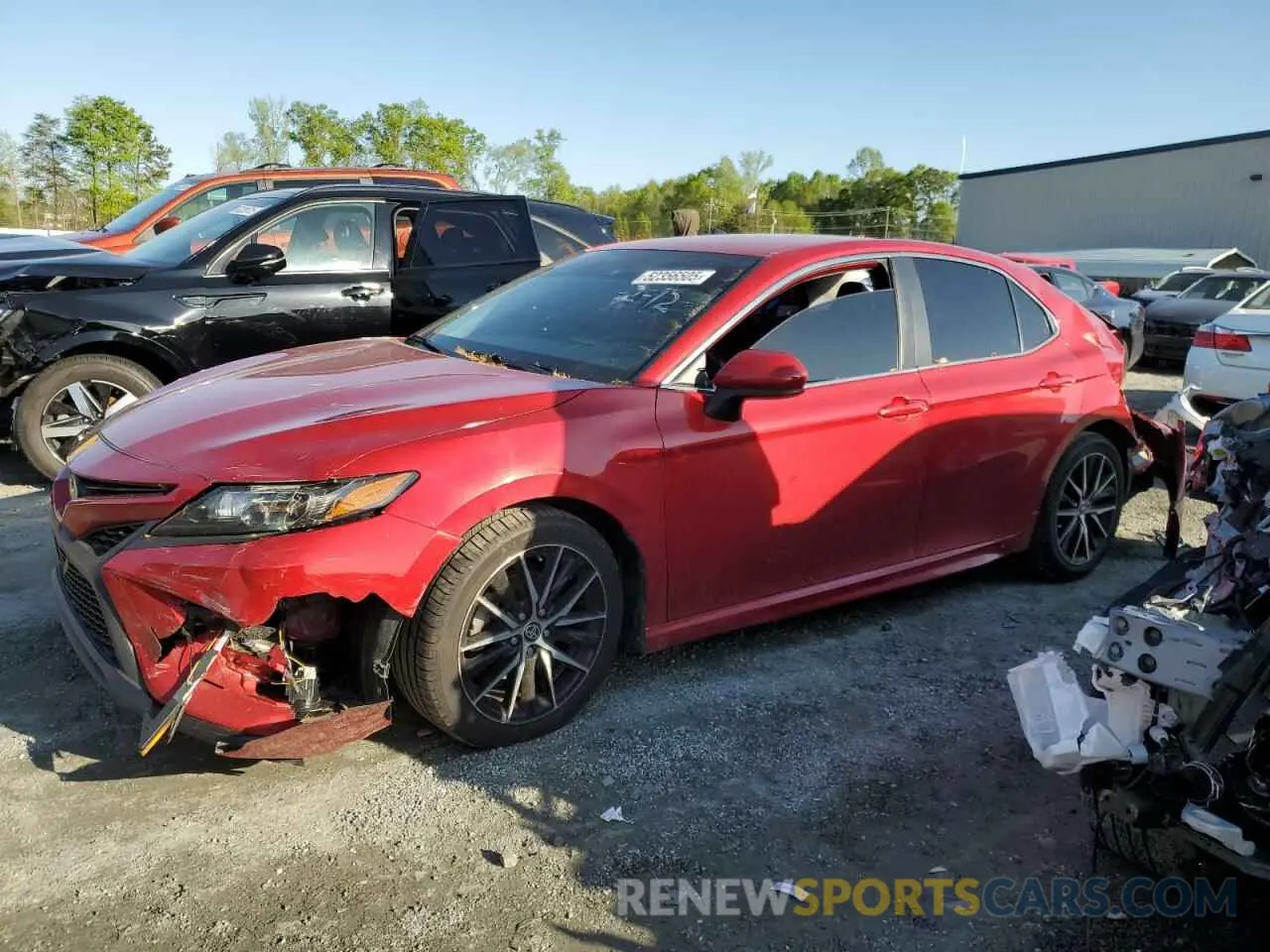 1 Photograph of a damaged car 4T1G11AK9MU429892 TOYOTA CAMRY 2021
