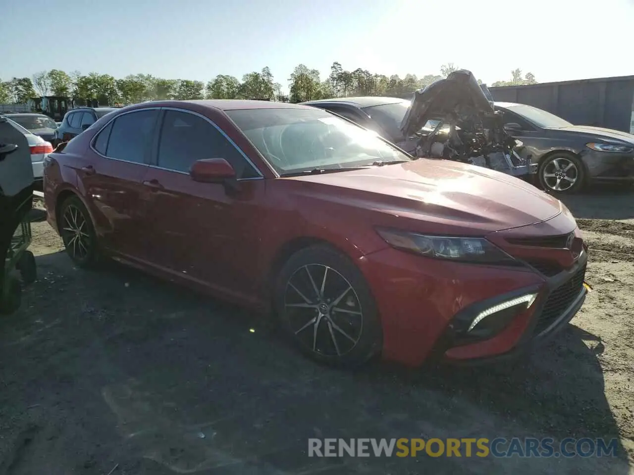 4 Photograph of a damaged car 4T1G11AK9MU429892 TOYOTA CAMRY 2021