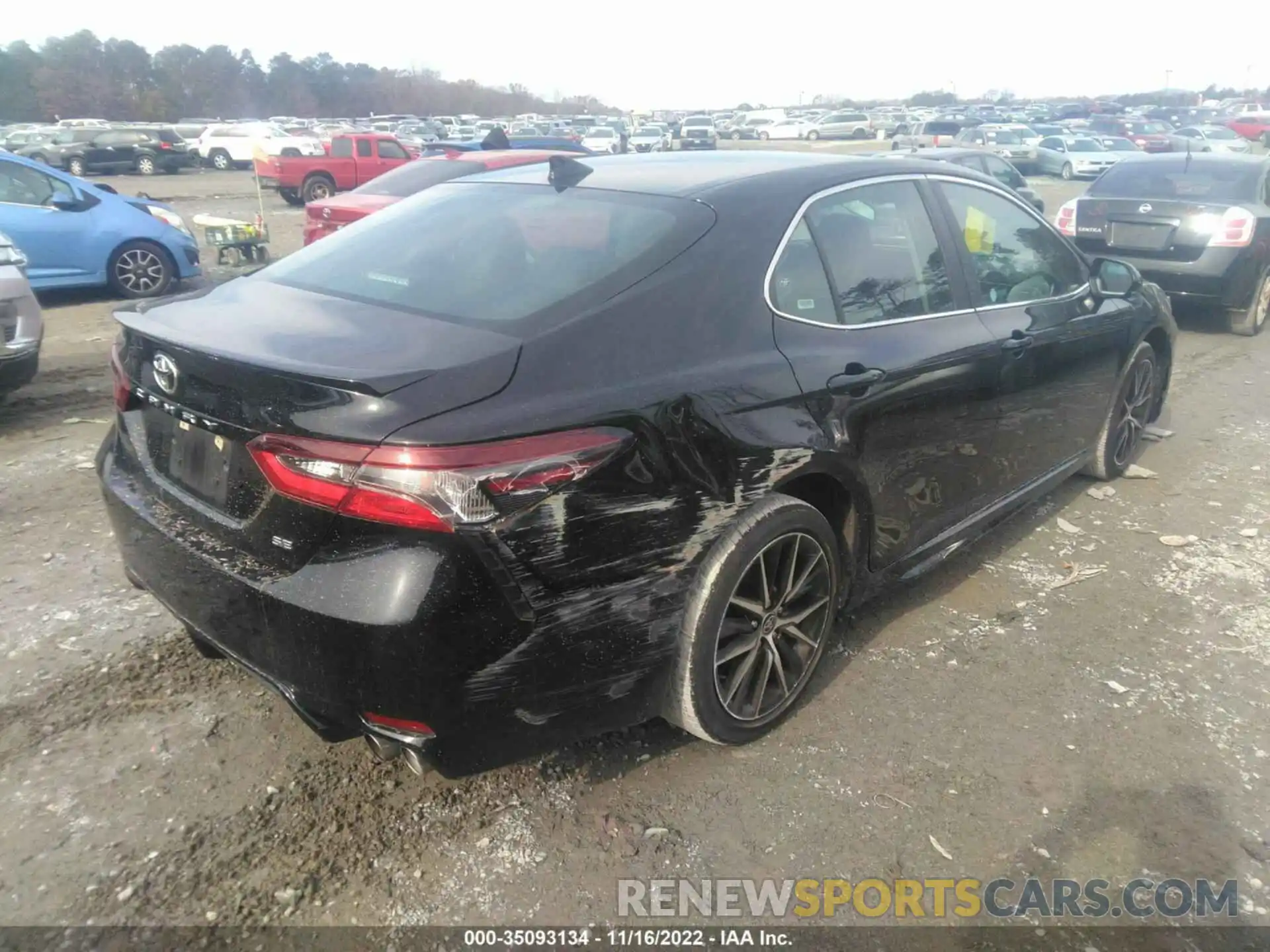 4 Photograph of a damaged car 4T1G11AK9MU437183 TOYOTA CAMRY 2021