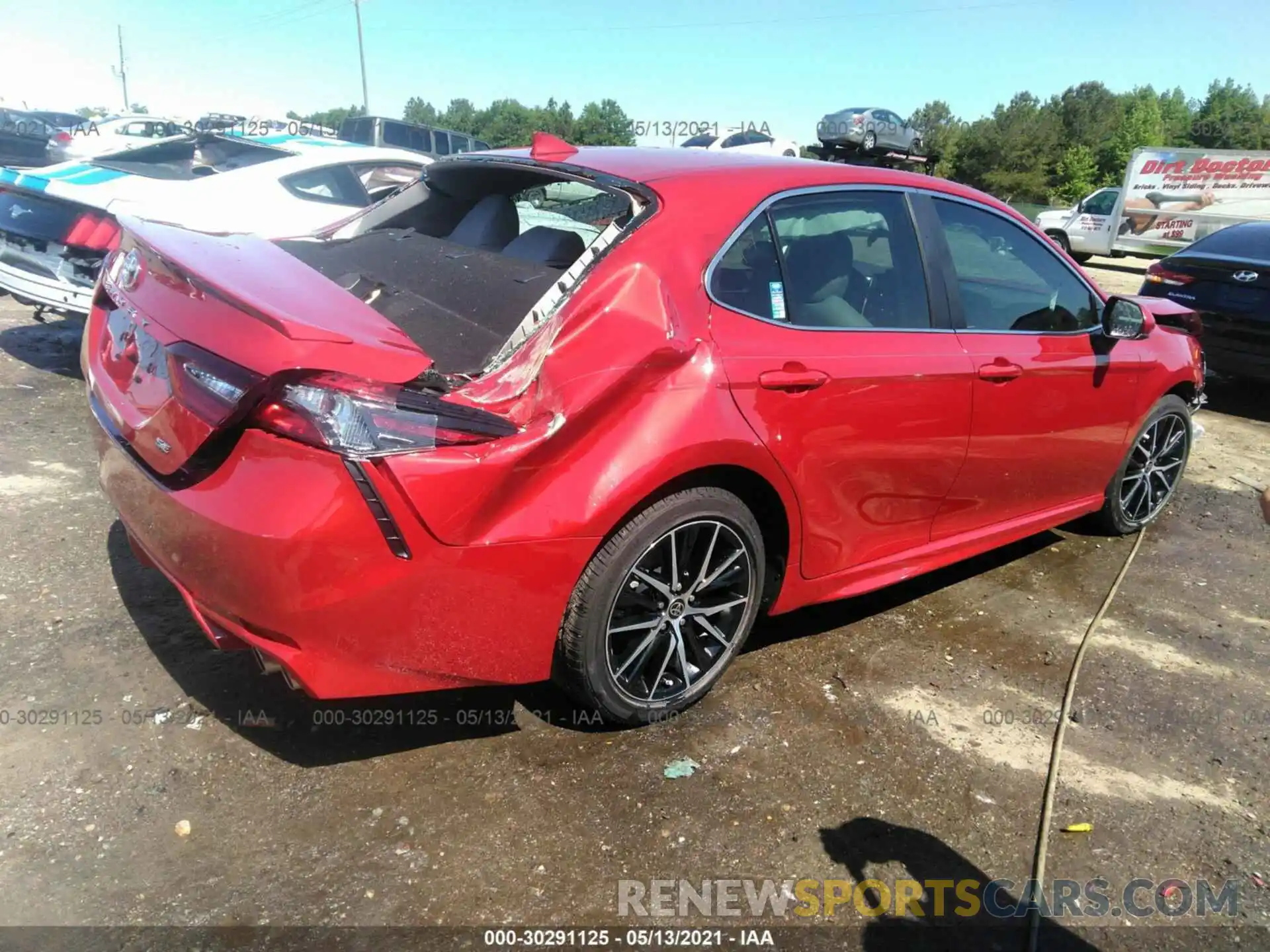 4 Photograph of a damaged car 4T1G11AK9MU449253 TOYOTA CAMRY 2021