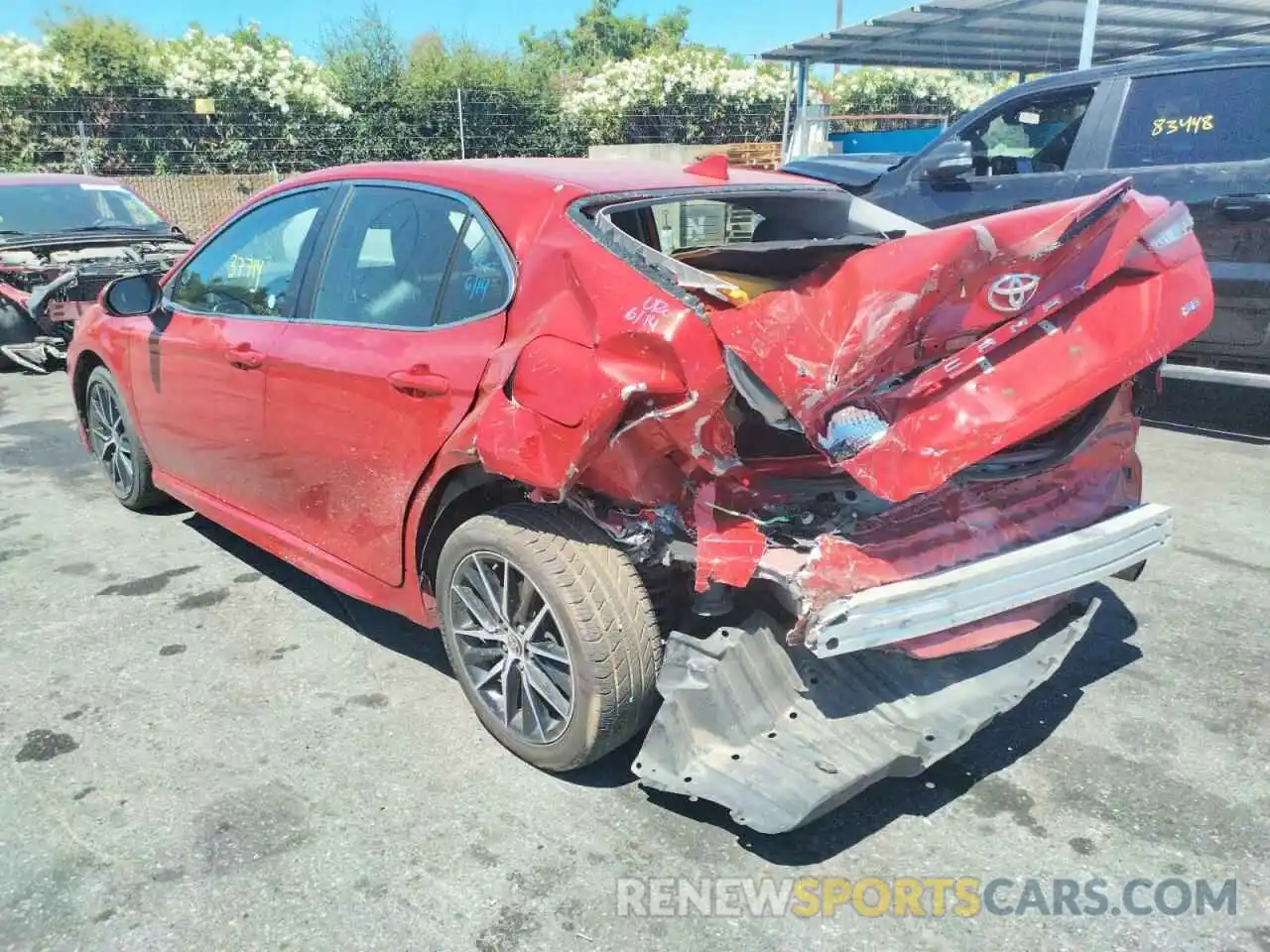 3 Photograph of a damaged car 4T1G11AK9MU453920 TOYOTA CAMRY 2021