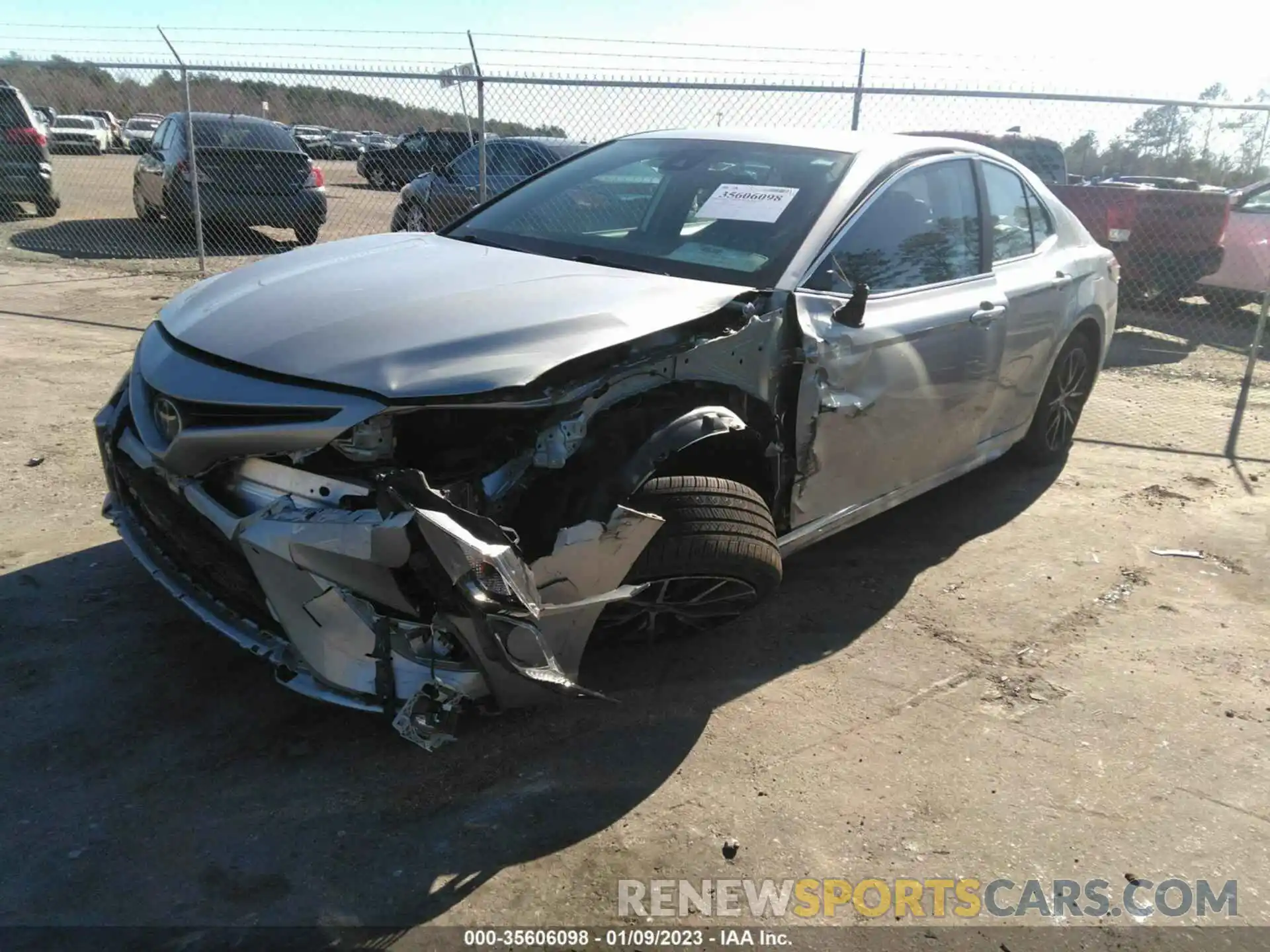 6 Photograph of a damaged car 4T1G11AK9MU455943 TOYOTA CAMRY 2021