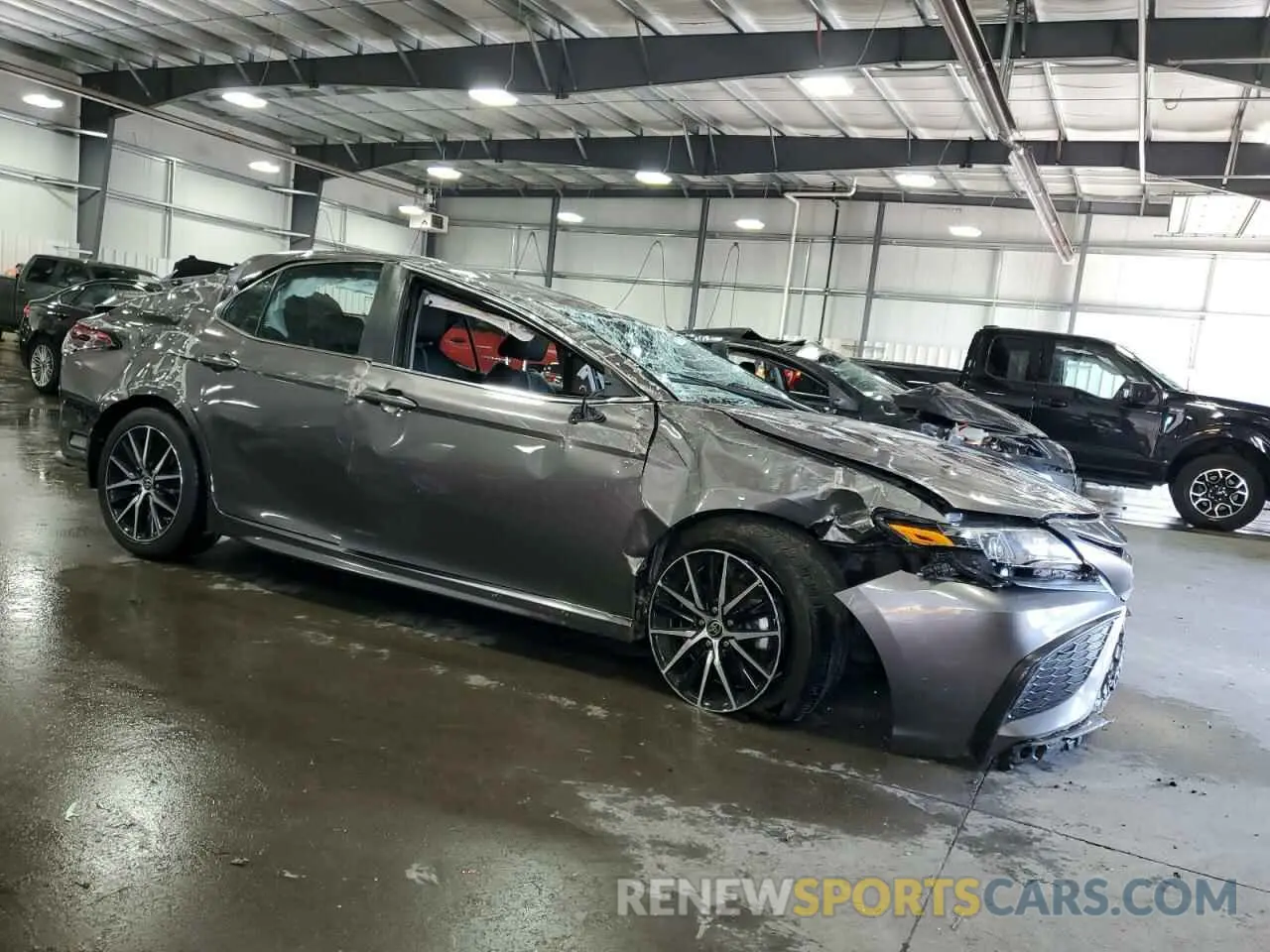 4 Photograph of a damaged car 4T1G11AK9MU457403 TOYOTA CAMRY 2021