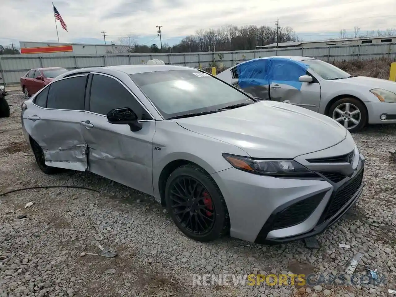 4 Photograph of a damaged car 4T1G11AK9MU463024 TOYOTA CAMRY 2021