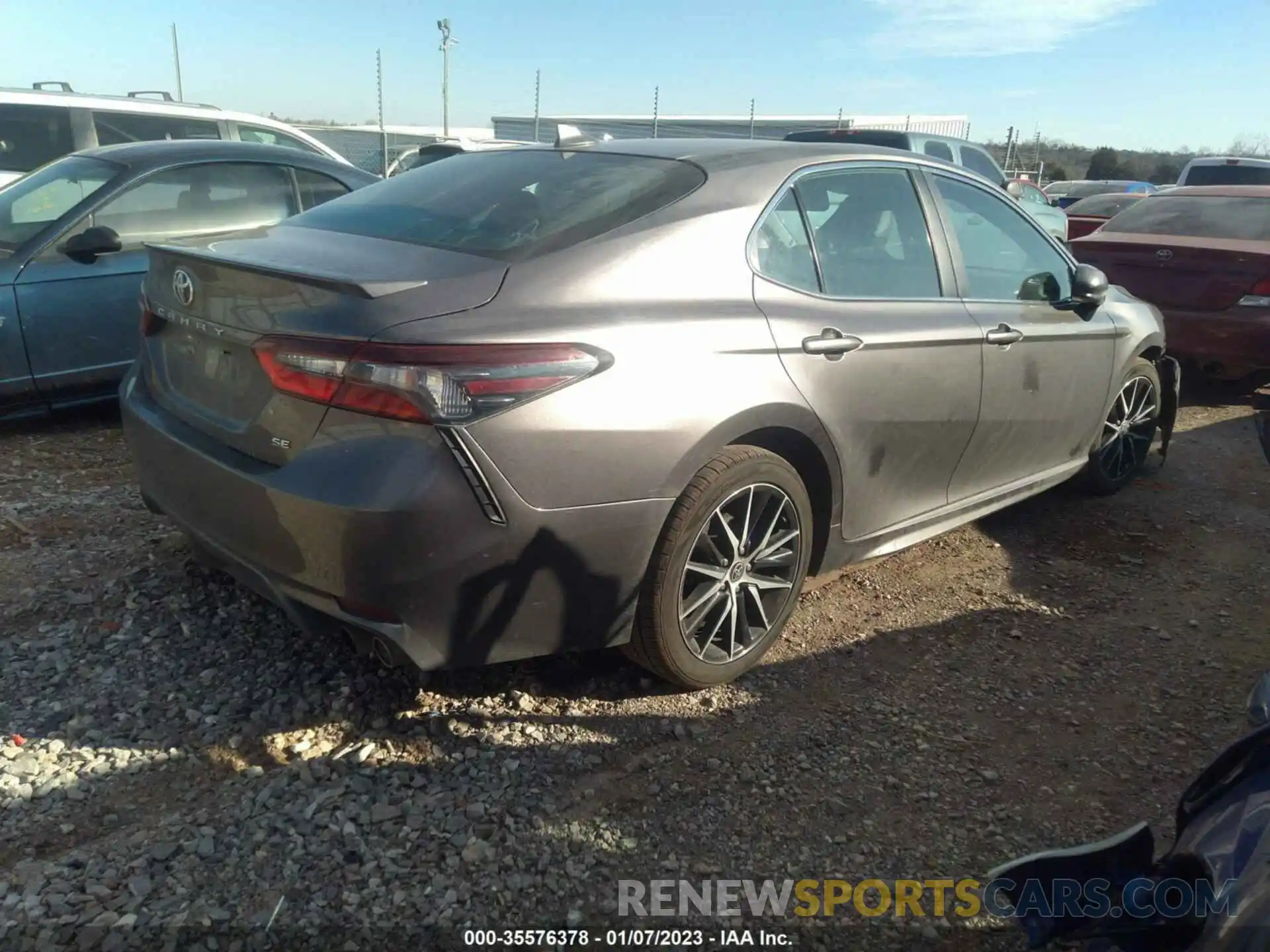 4 Photograph of a damaged car 4T1G11AK9MU463959 TOYOTA CAMRY 2021