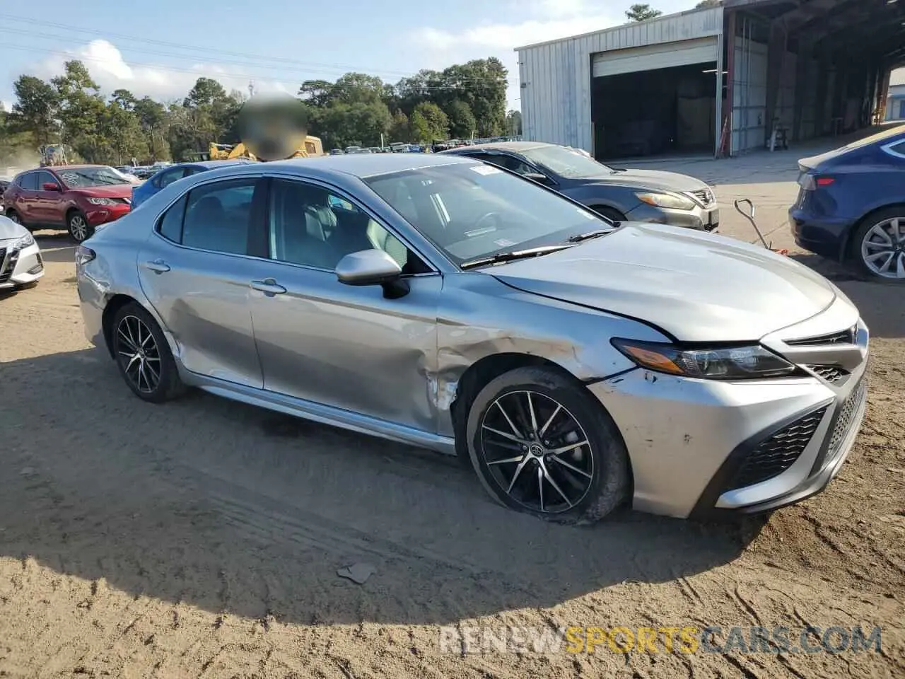 4 Photograph of a damaged car 4T1G11AK9MU469227 TOYOTA CAMRY 2021