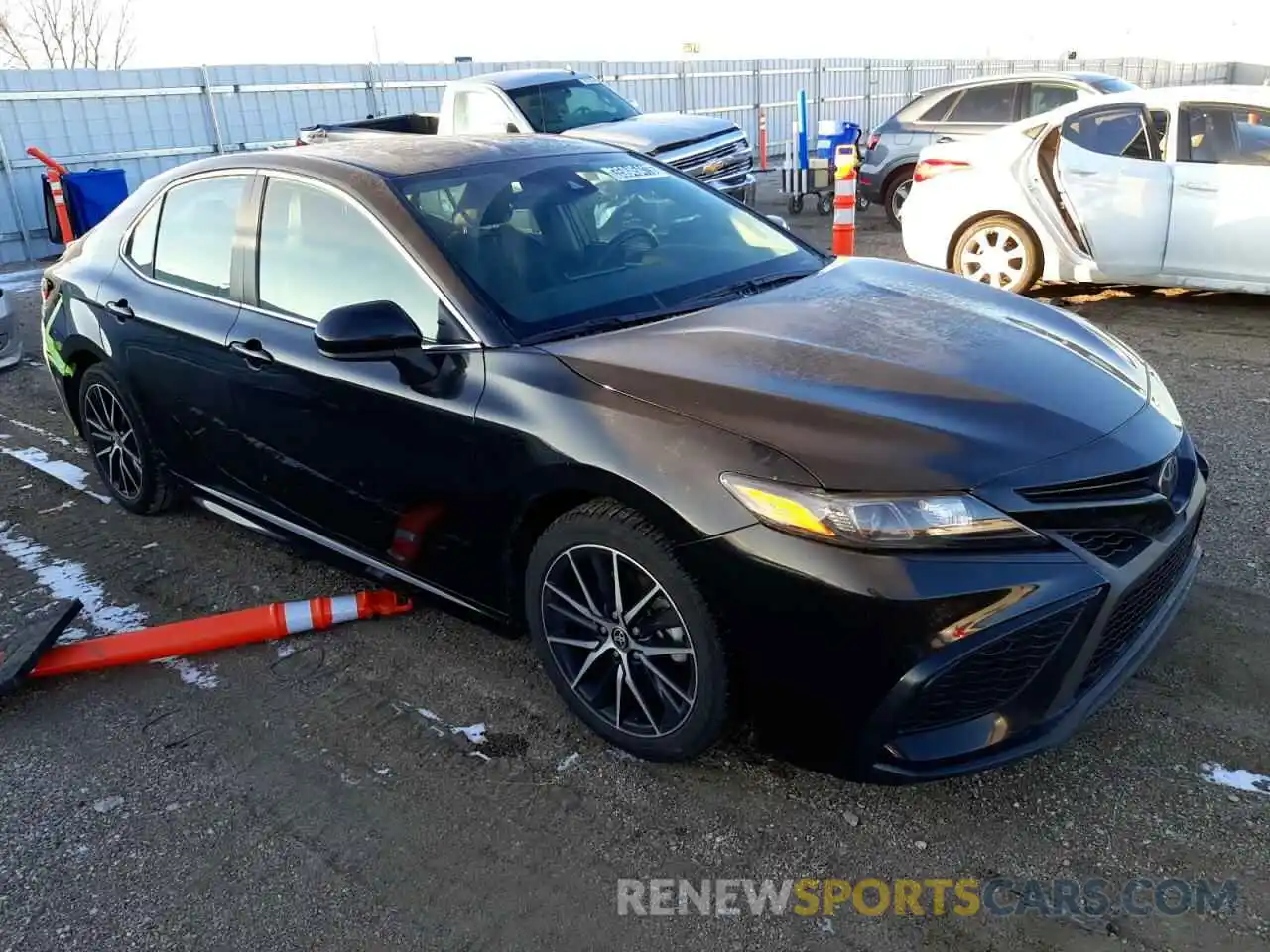 4 Photograph of a damaged car 4T1G11AK9MU469230 TOYOTA CAMRY 2021