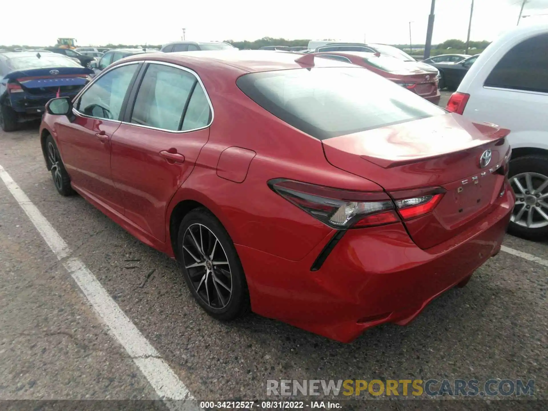 3 Photograph of a damaged car 4T1G11AK9MU476372 TOYOTA CAMRY 2021