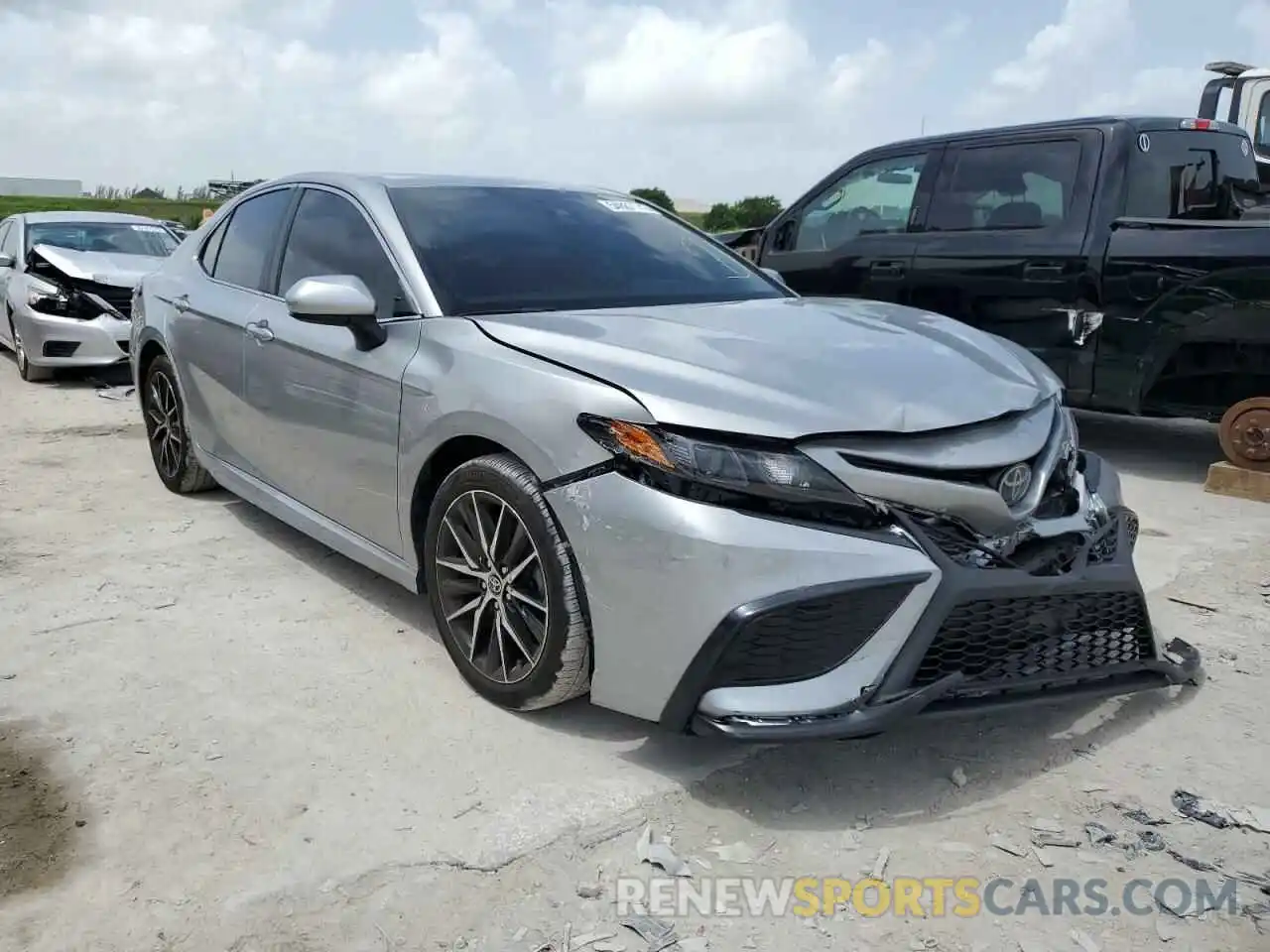 1 Photograph of a damaged car 4T1G11AK9MU478512 TOYOTA CAMRY 2021