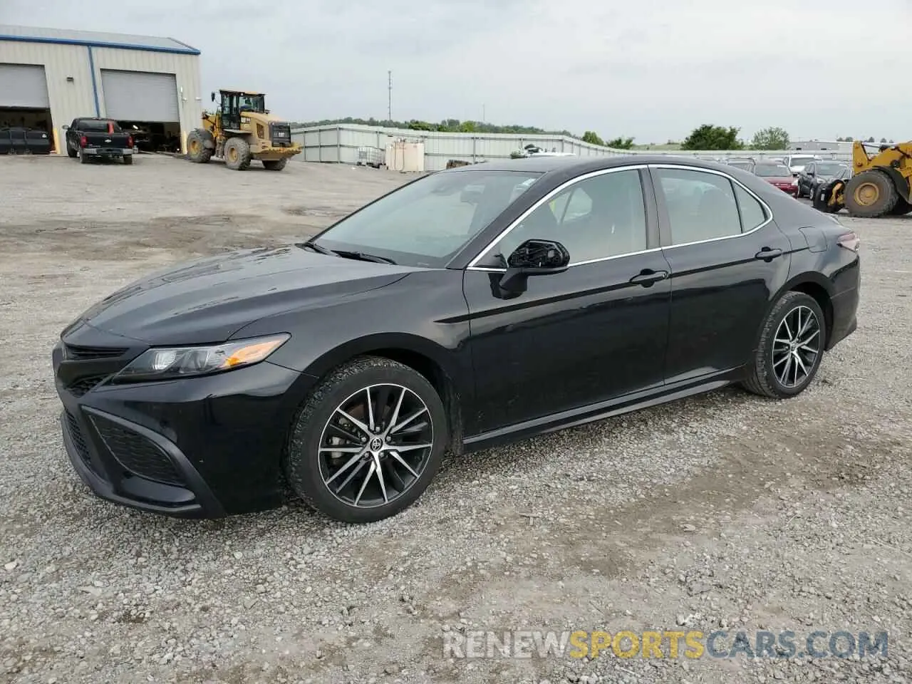 1 Photograph of a damaged car 4T1G11AK9MU481541 TOYOTA CAMRY 2021