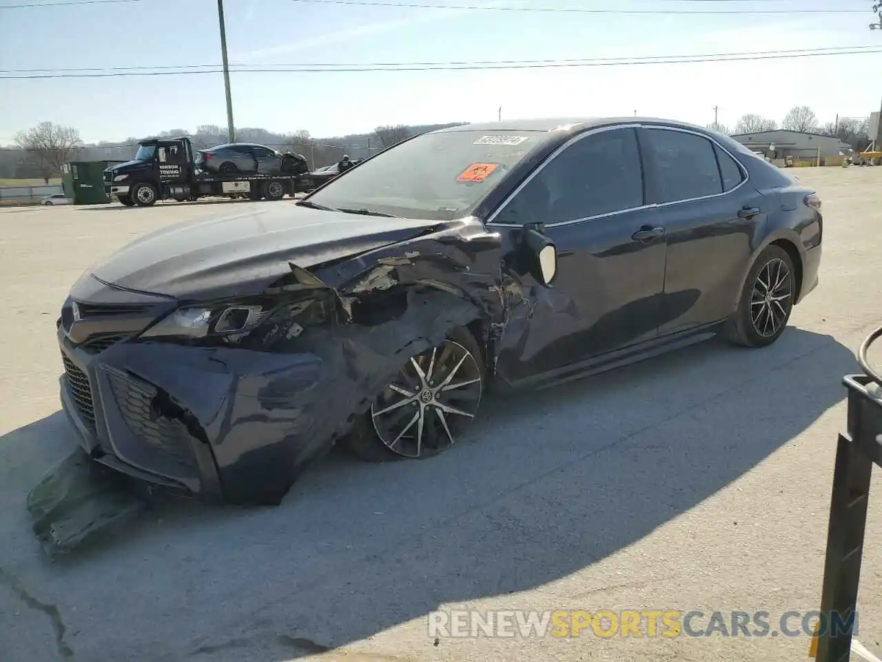 1 Photograph of a damaged car 4T1G11AK9MU511797 TOYOTA CAMRY 2021