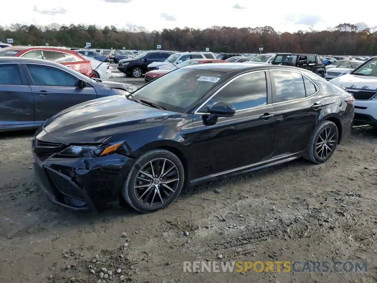 1 Photograph of a damaged car 4T1G11AK9MU515476 TOYOTA CAMRY 2021