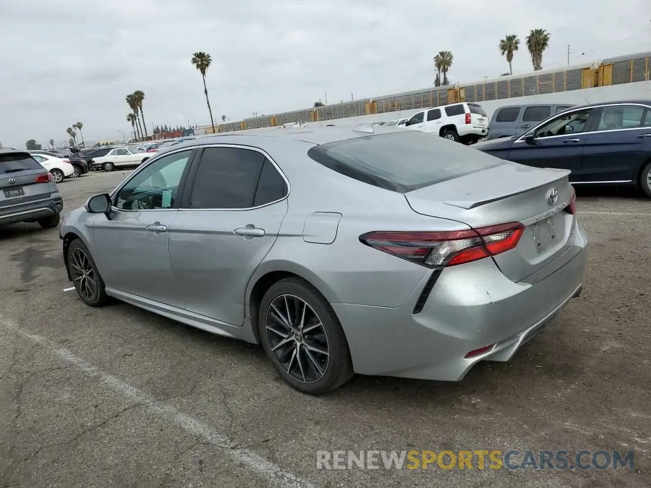 2 Photograph of a damaged car 4T1G11AK9MU515767 TOYOTA CAMRY 2021