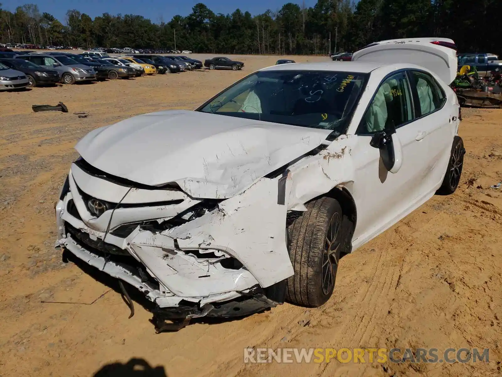 2 Photograph of a damaged car 4T1G11AK9MU516868 TOYOTA CAMRY 2021