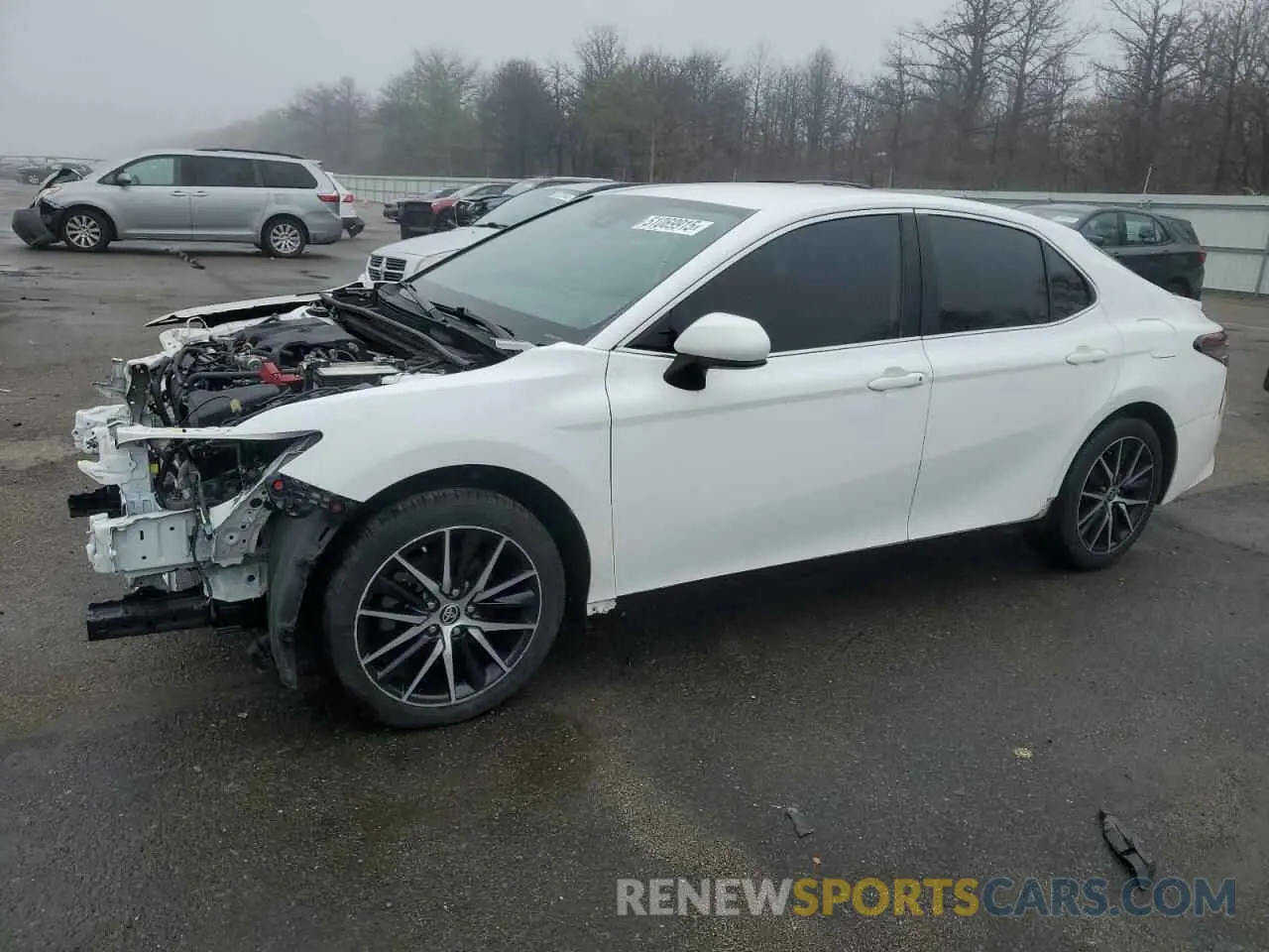 1 Photograph of a damaged car 4T1G11AK9MU521584 TOYOTA CAMRY 2021