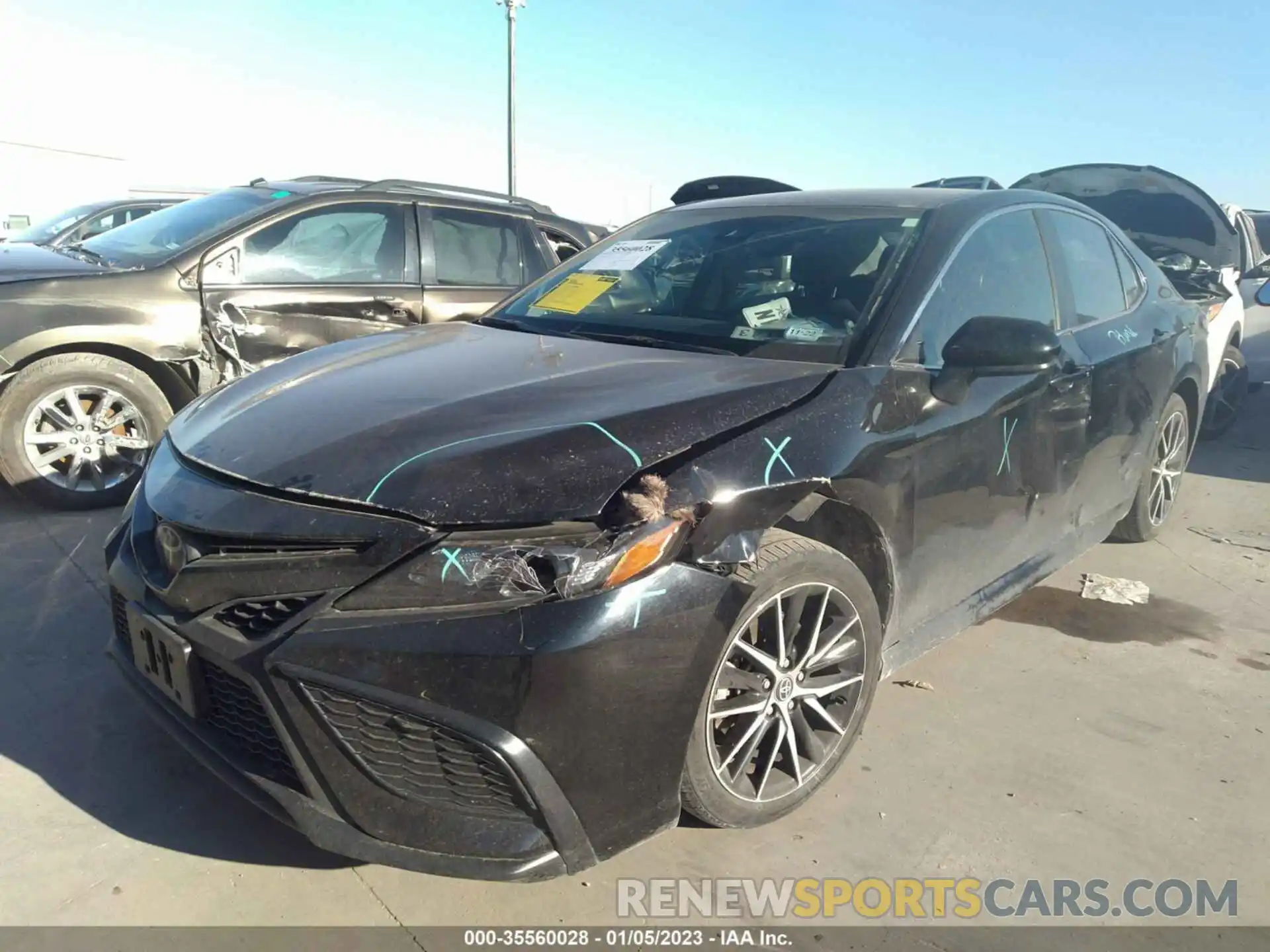 6 Photograph of a damaged car 4T1G11AK9MU523240 TOYOTA CAMRY 2021