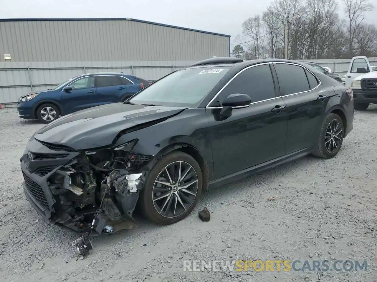 1 Photograph of a damaged car 4T1G11AK9MU525781 TOYOTA CAMRY 2021