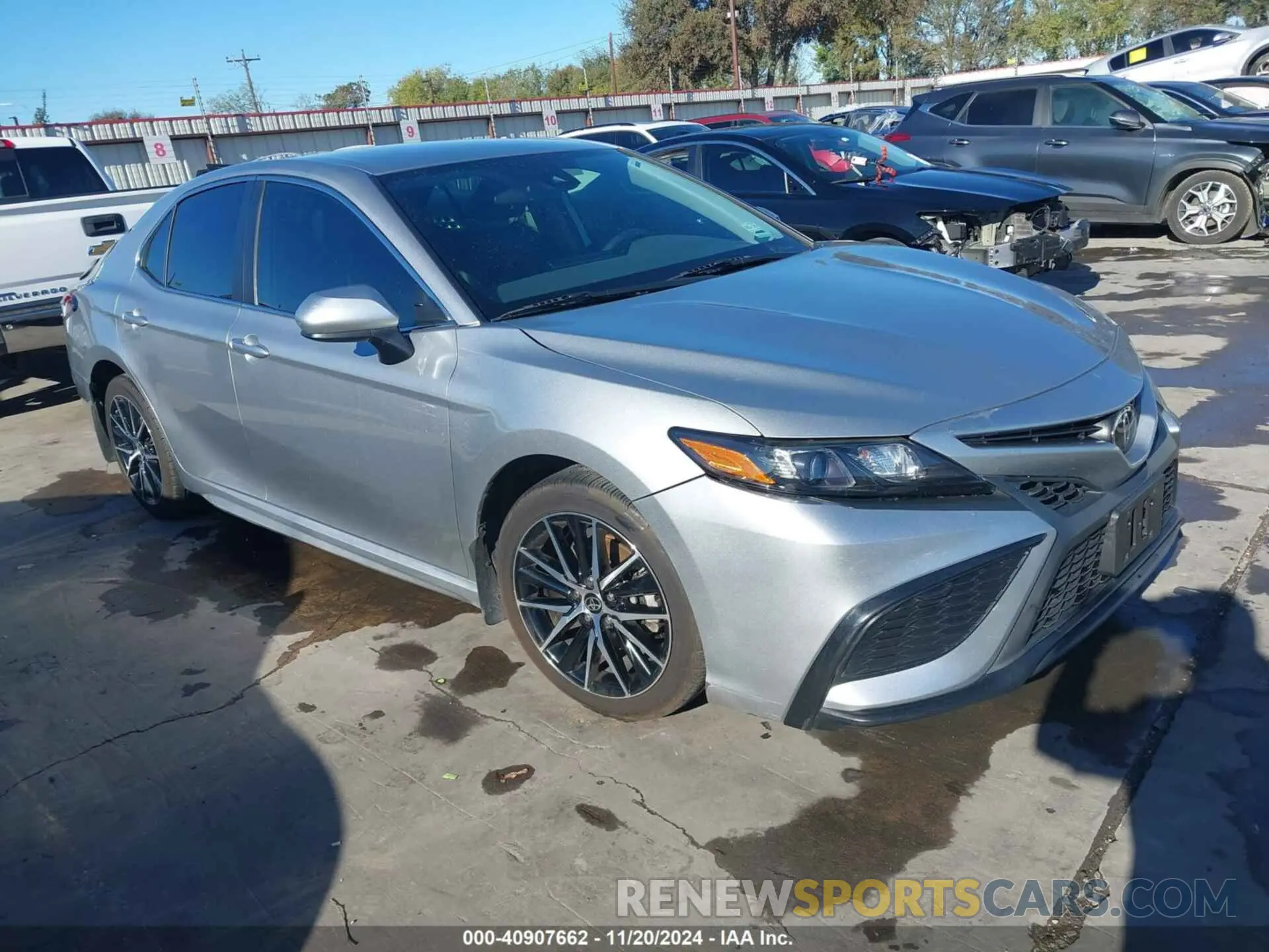 1 Photograph of a damaged car 4T1G11AK9MU529264 TOYOTA CAMRY 2021