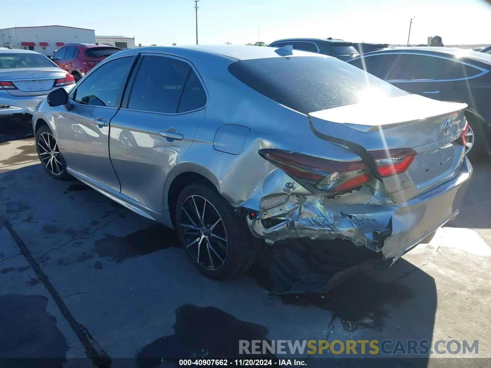3 Photograph of a damaged car 4T1G11AK9MU529264 TOYOTA CAMRY 2021