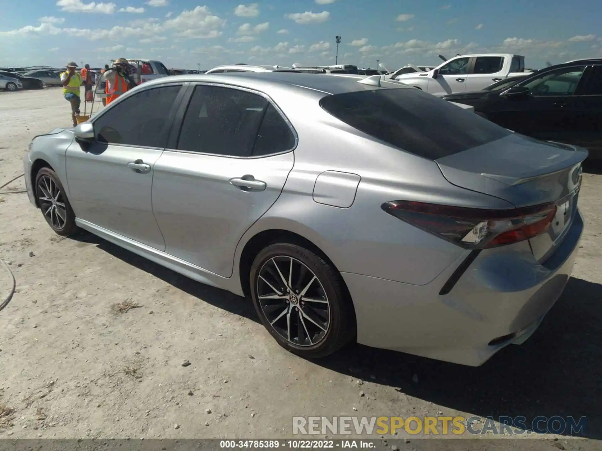 3 Photograph of a damaged car 4T1G11AK9MU530804 TOYOTA CAMRY 2021