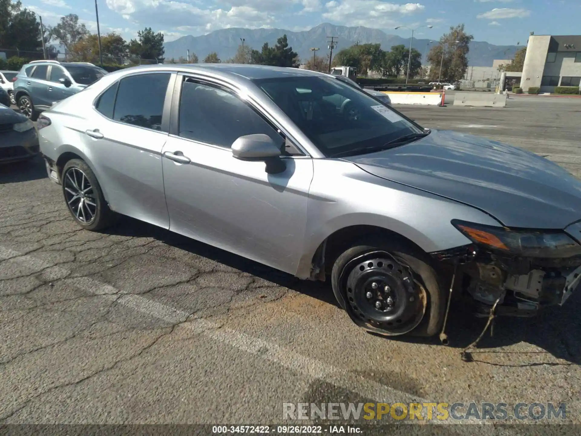 1 Photograph of a damaged car 4T1G11AK9MU534559 TOYOTA CAMRY 2021