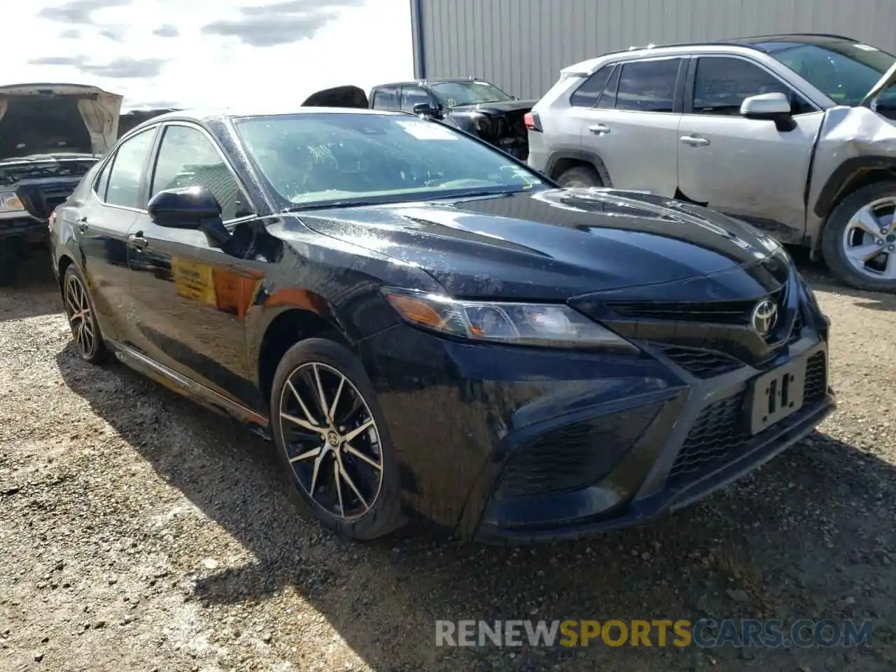 1 Photograph of a damaged car 4T1G11AK9MU539387 TOYOTA CAMRY 2021