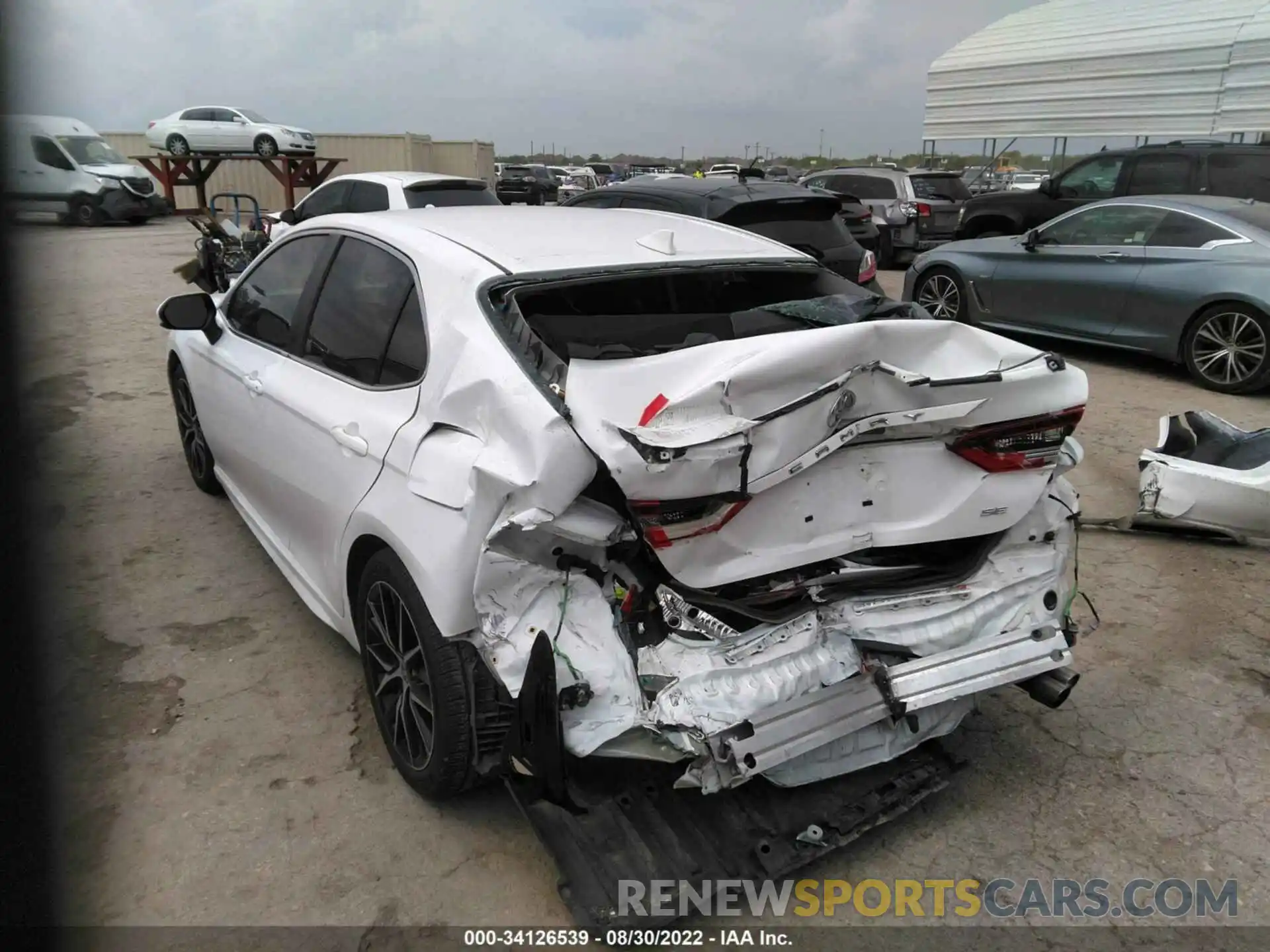 3 Photograph of a damaged car 4T1G11AK9MU540085 TOYOTA CAMRY 2021