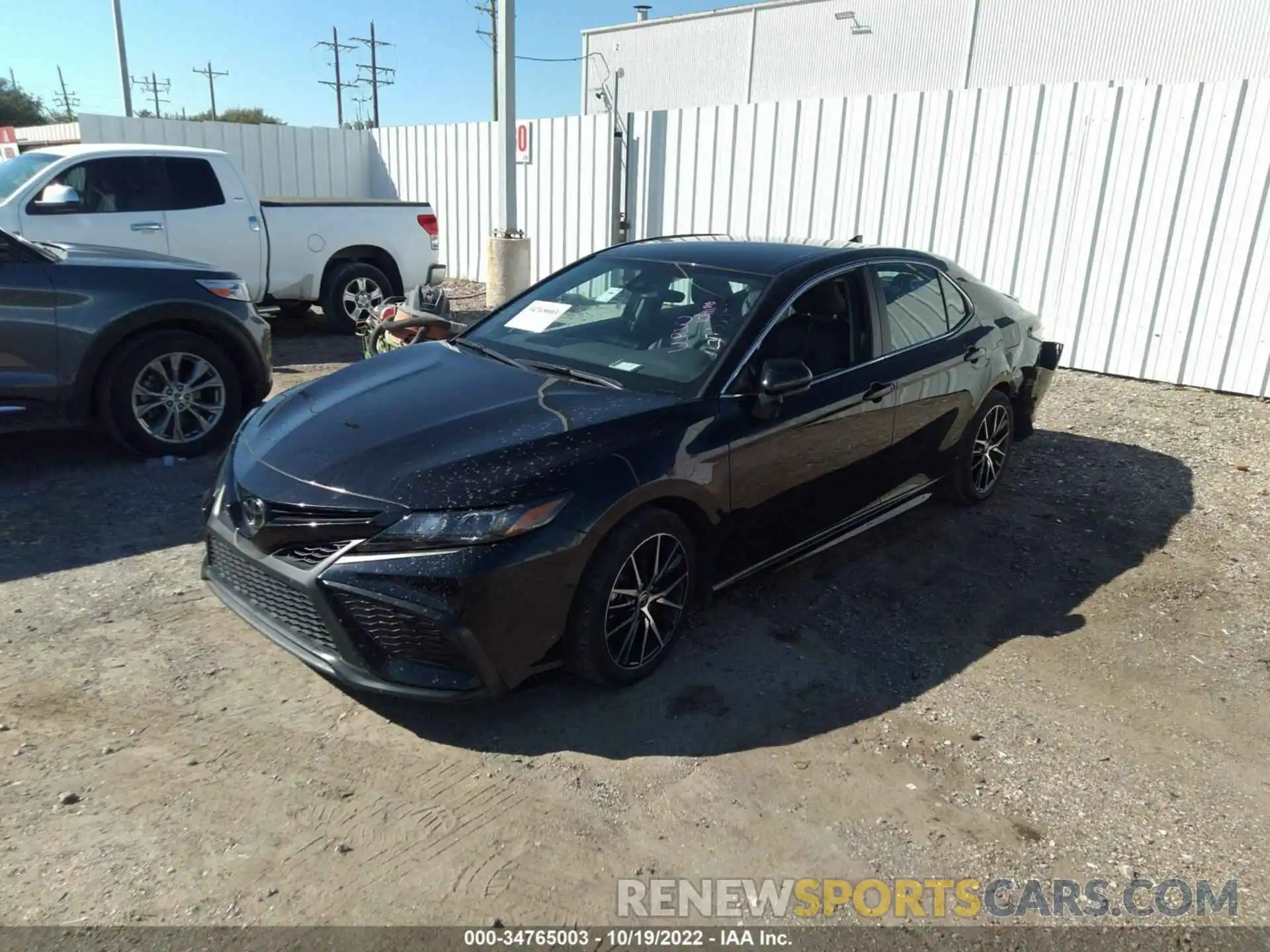 2 Photograph of a damaged car 4T1G11AK9MU546694 TOYOTA CAMRY 2021