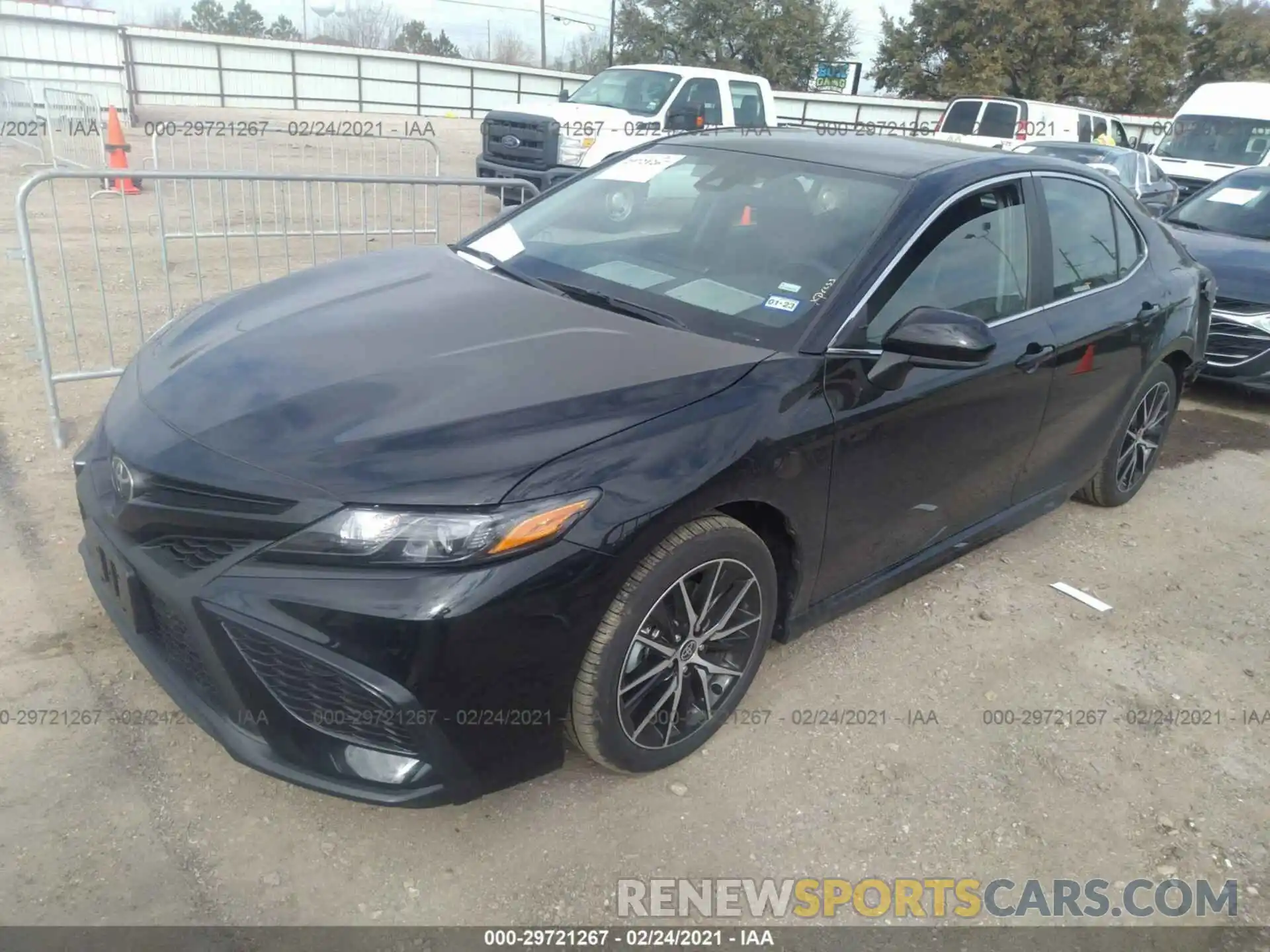 2 Photograph of a damaged car 4T1G11AK9MU547053 TOYOTA CAMRY 2021